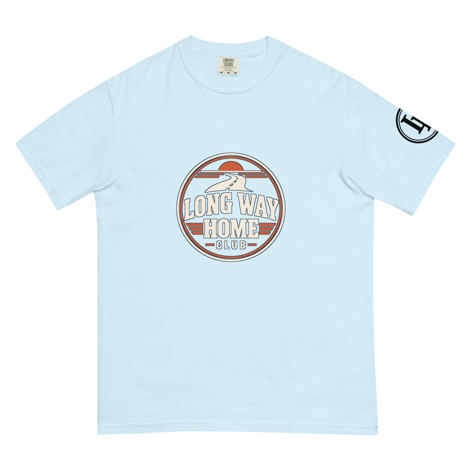 Long Way Home Club | Comfort Colors 1717 | Light Master - Image 9
