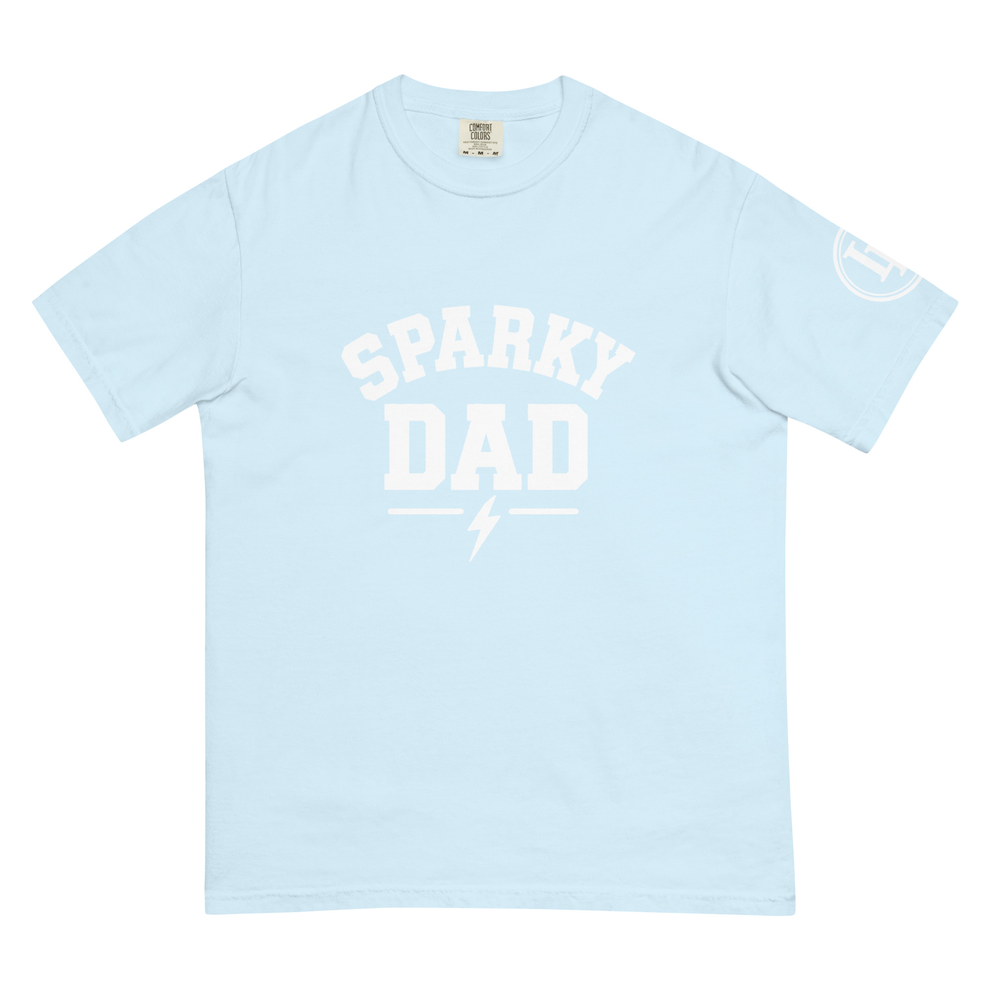 Sparky Dad | Comfort Colors 1717 | Dark Master - Image 9