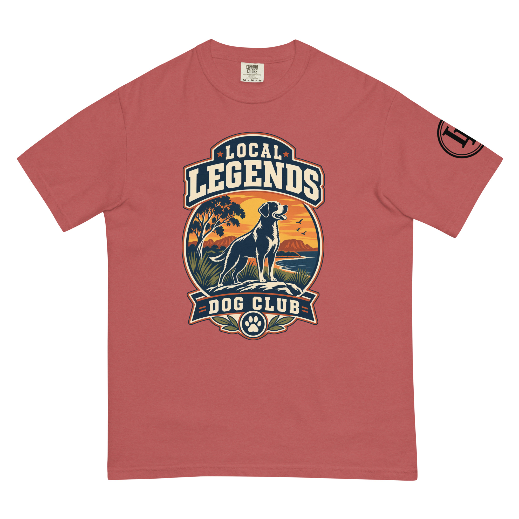 Local Legends Dog Club | Comfort Colors 1717 | Light Master - Image 10