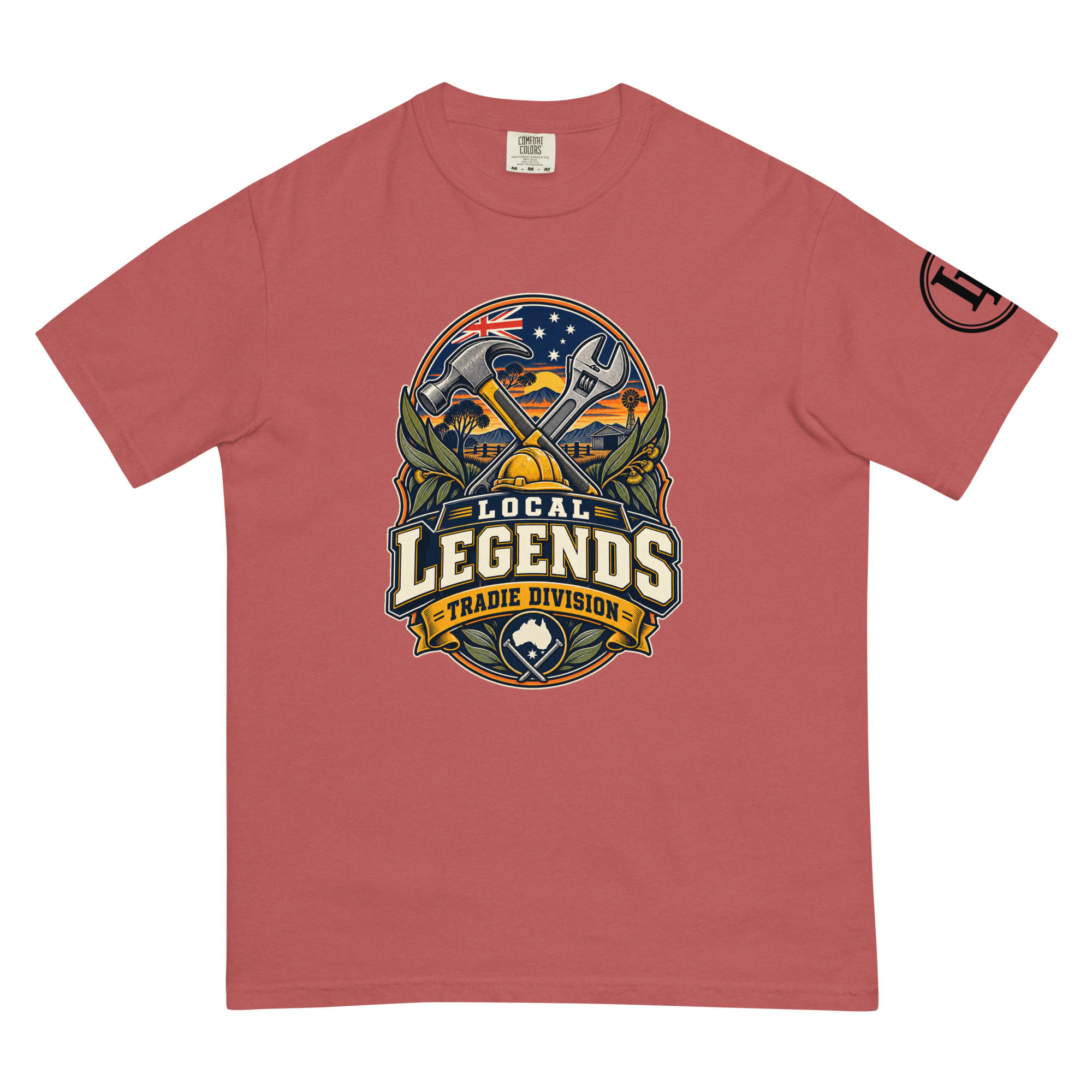 Local Legends Tradie Division | Comfort Colors 1717 | Light Master - Image 10