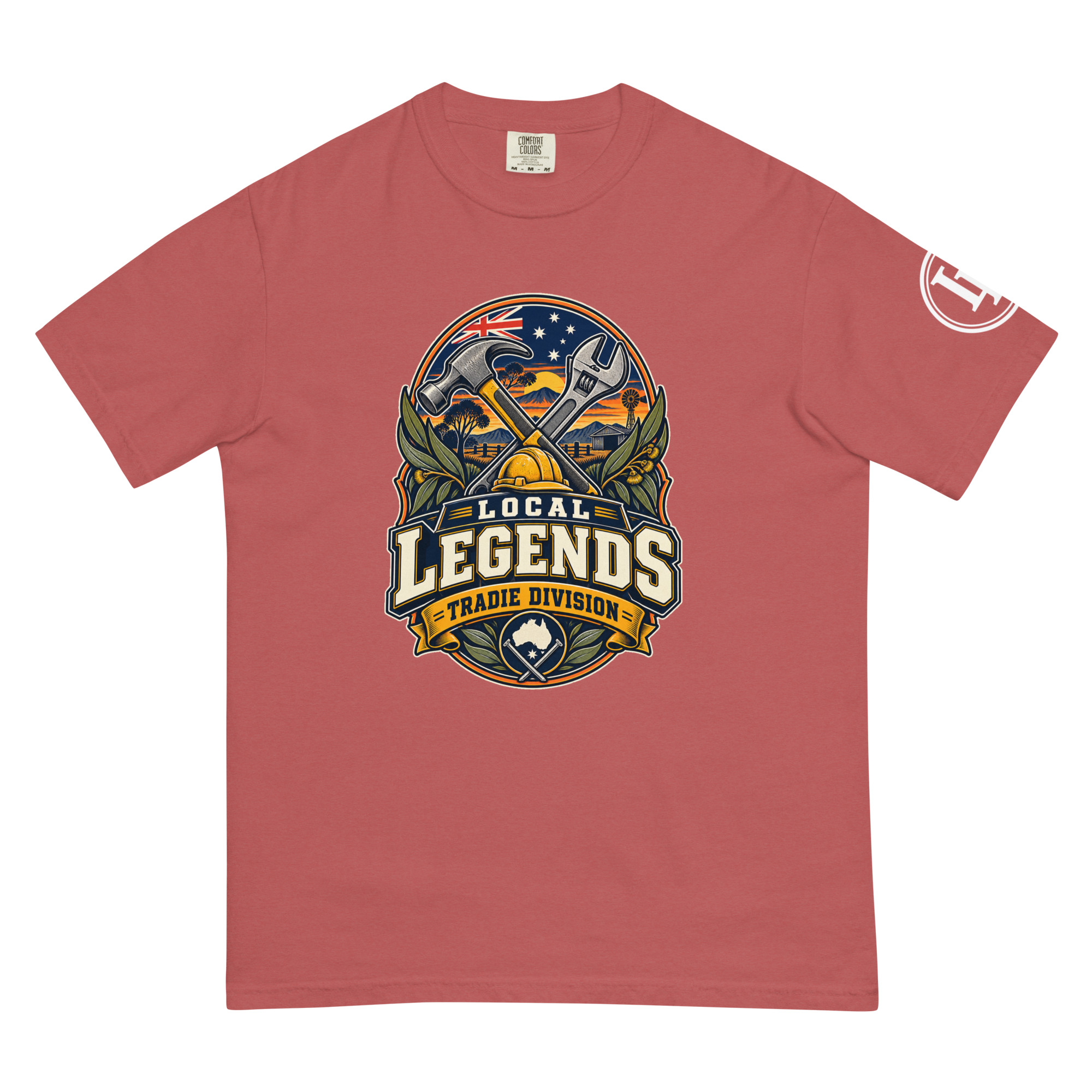 Local Legends Tradie Division | Comfort Colors 1717 | Dark Master - Image 10