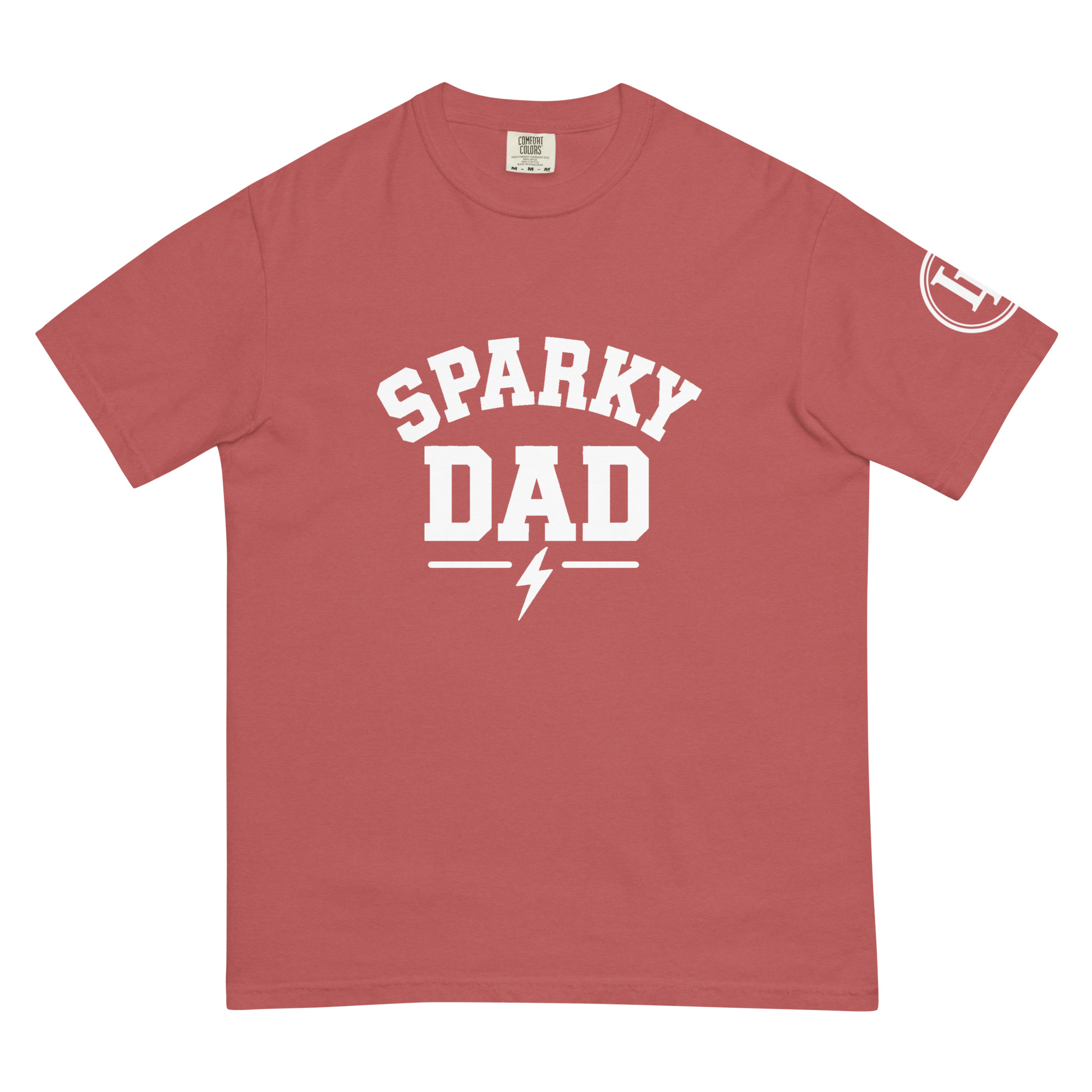 Sparky Dad | Comfort Colors 1717 | Dark Master - Image 10
