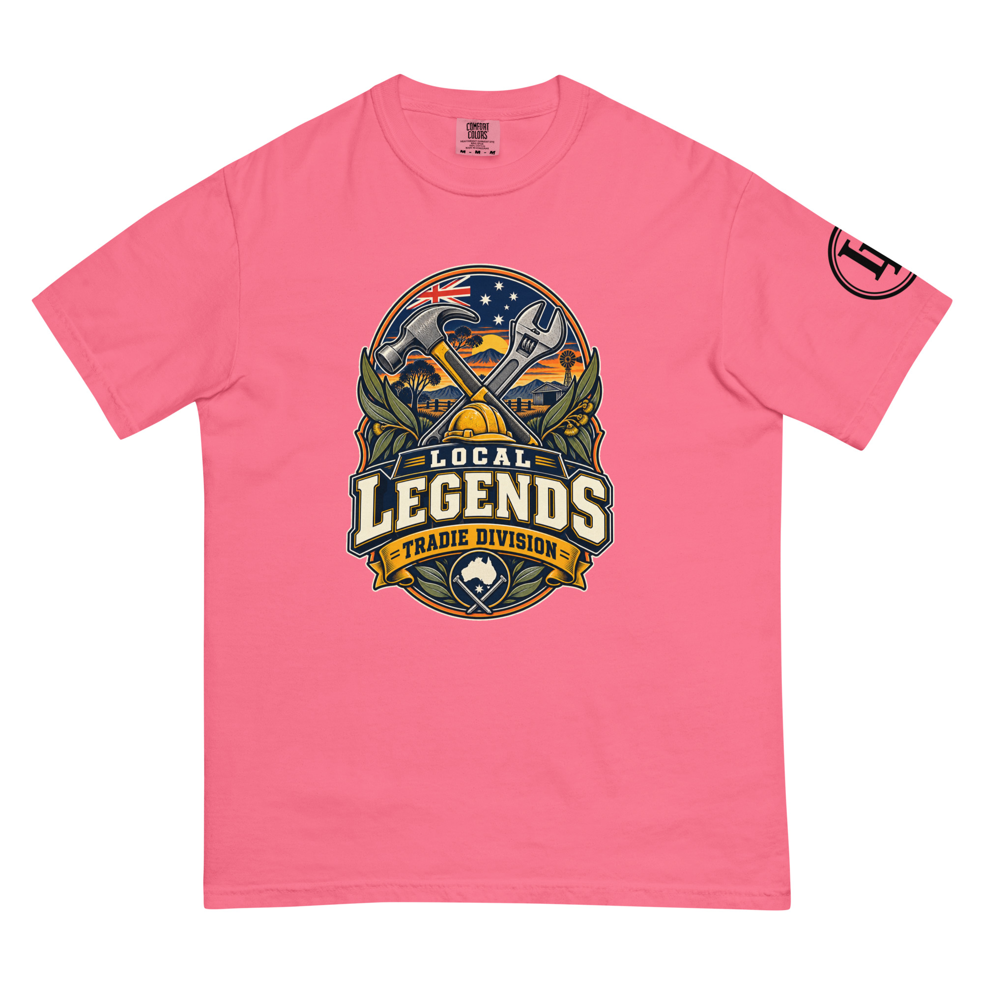 Local Legends Tradie Division | Comfort Colors 1717 | Light Master - Image 30