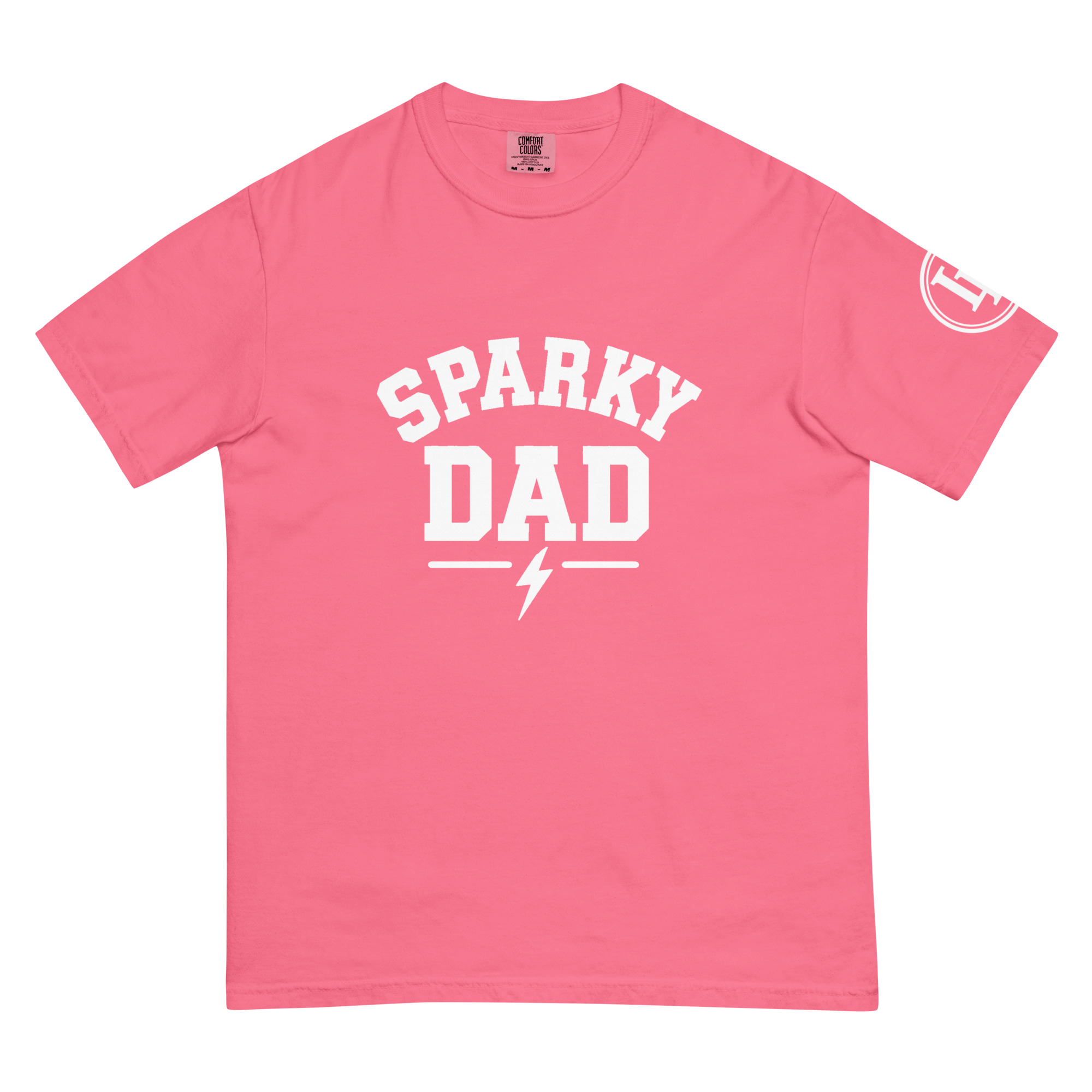 Sparky Dad | Comfort Colors 1717 | Dark Master - Image 30