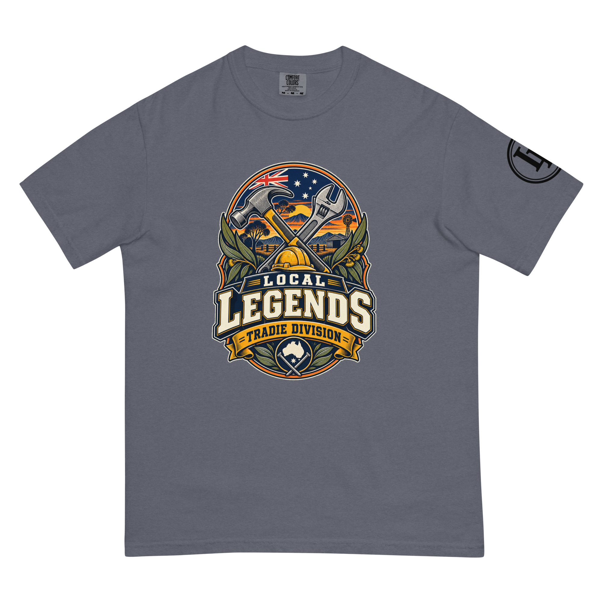 Local Legends Tradie Division | Comfort Colors 1717 | Light Master - Image 35
