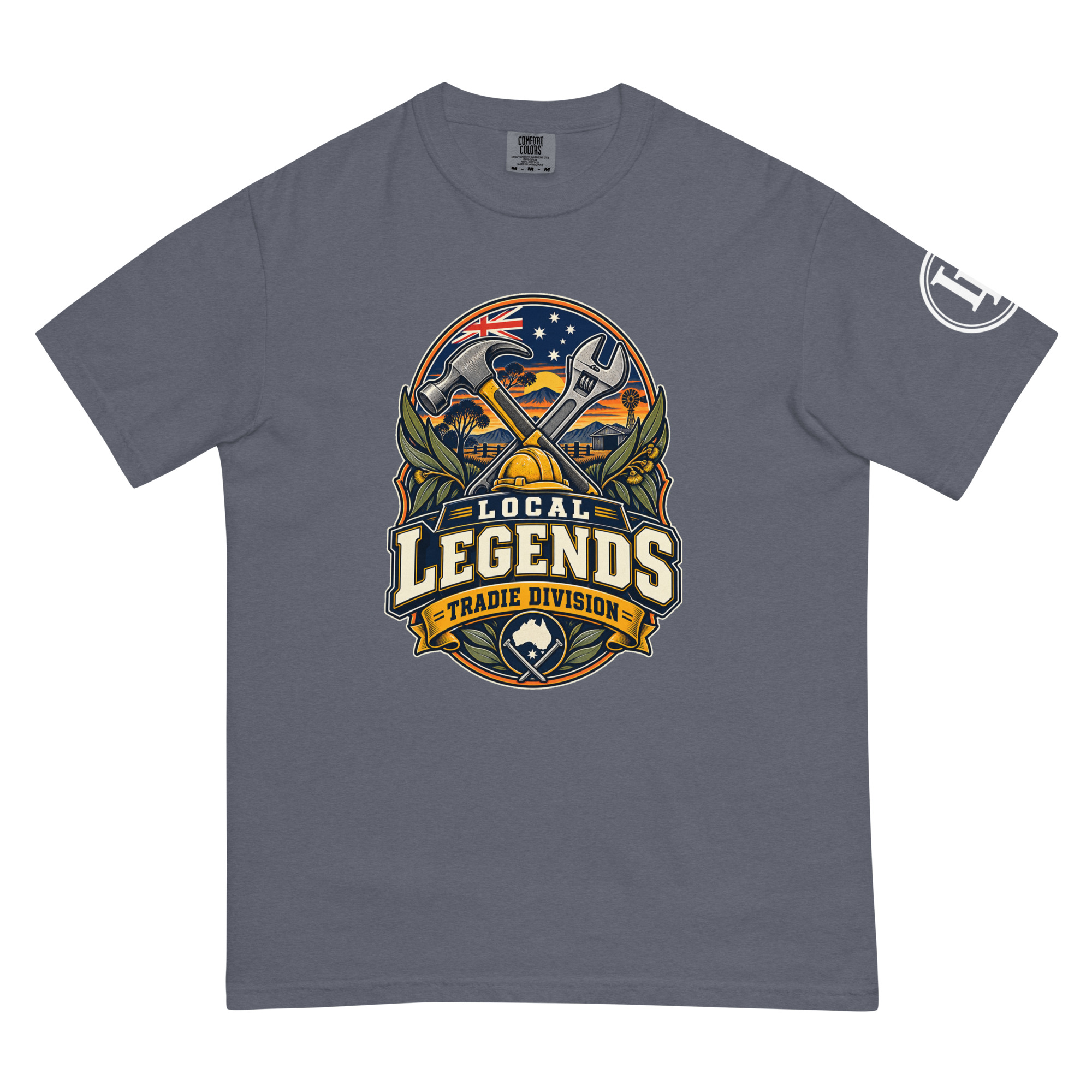 Local Legends Tradie Division | Comfort Colors 1717 | Dark Master - Image 35