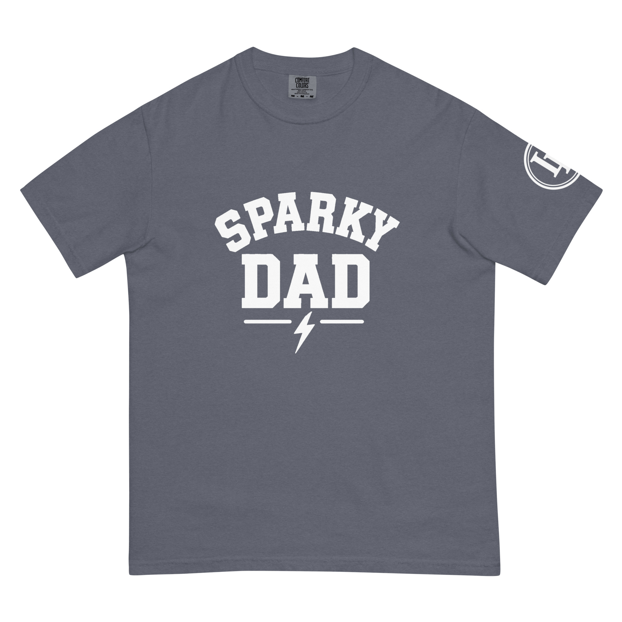 Sparky Dad | Comfort Colors 1717 | Dark Master - Image 35