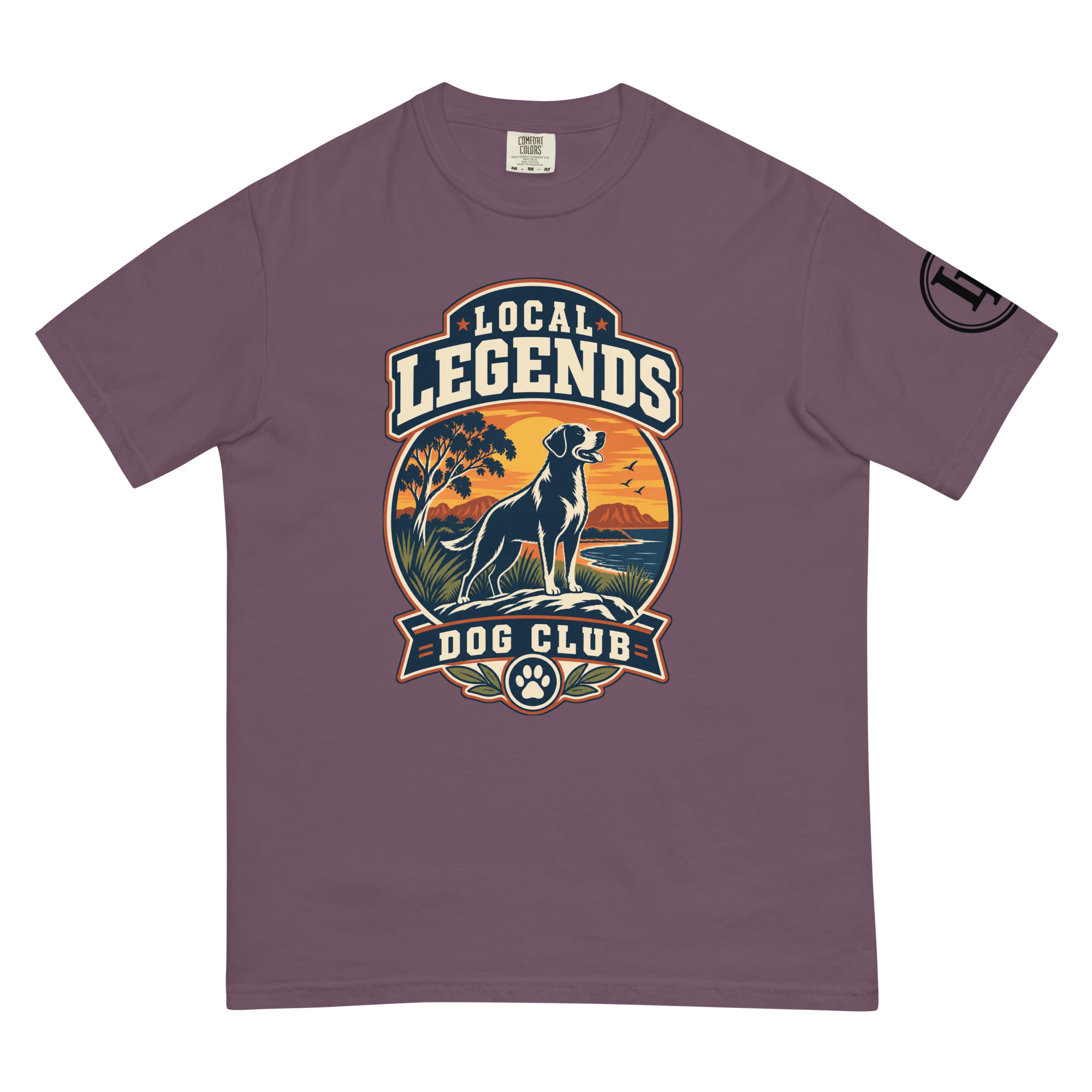 Local Legends Dog Club | Comfort Colors 1717 | Light Master - Image 54