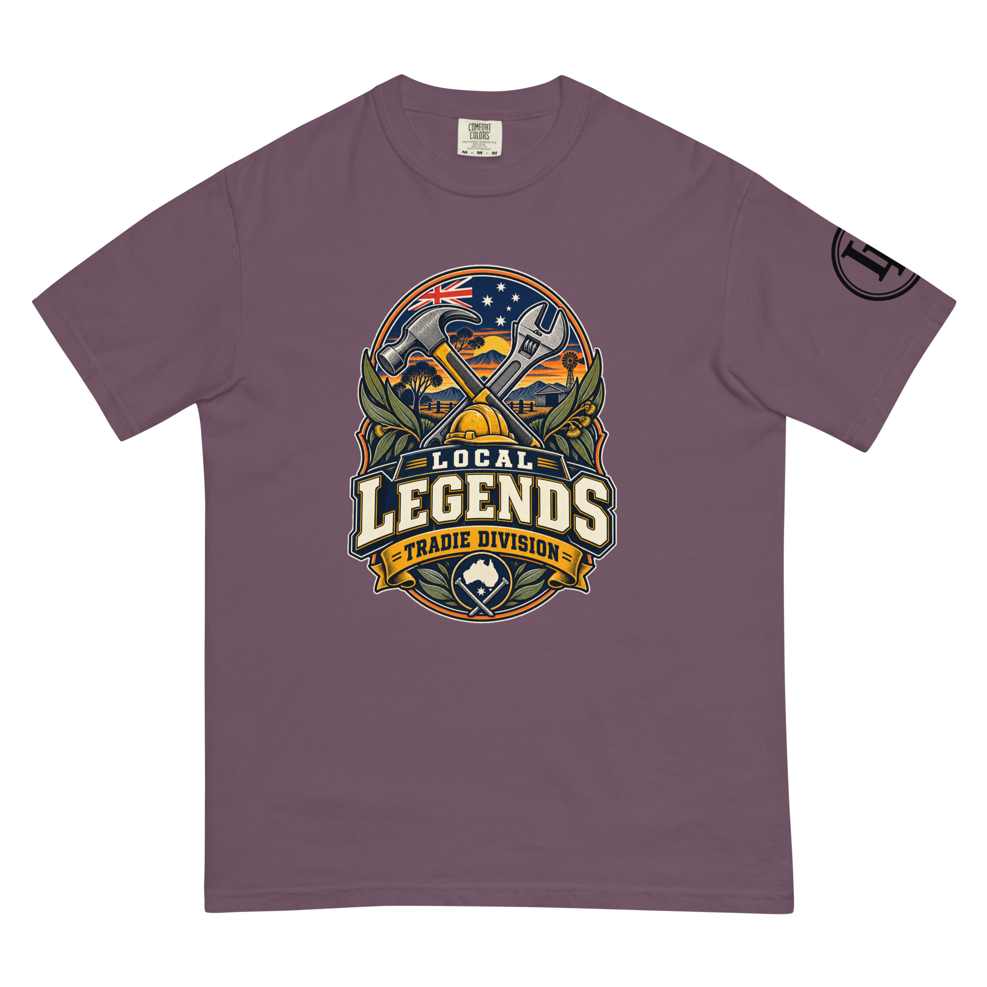 Local Legends Tradie Division | Comfort Colors 1717 | Light Master - Image 54