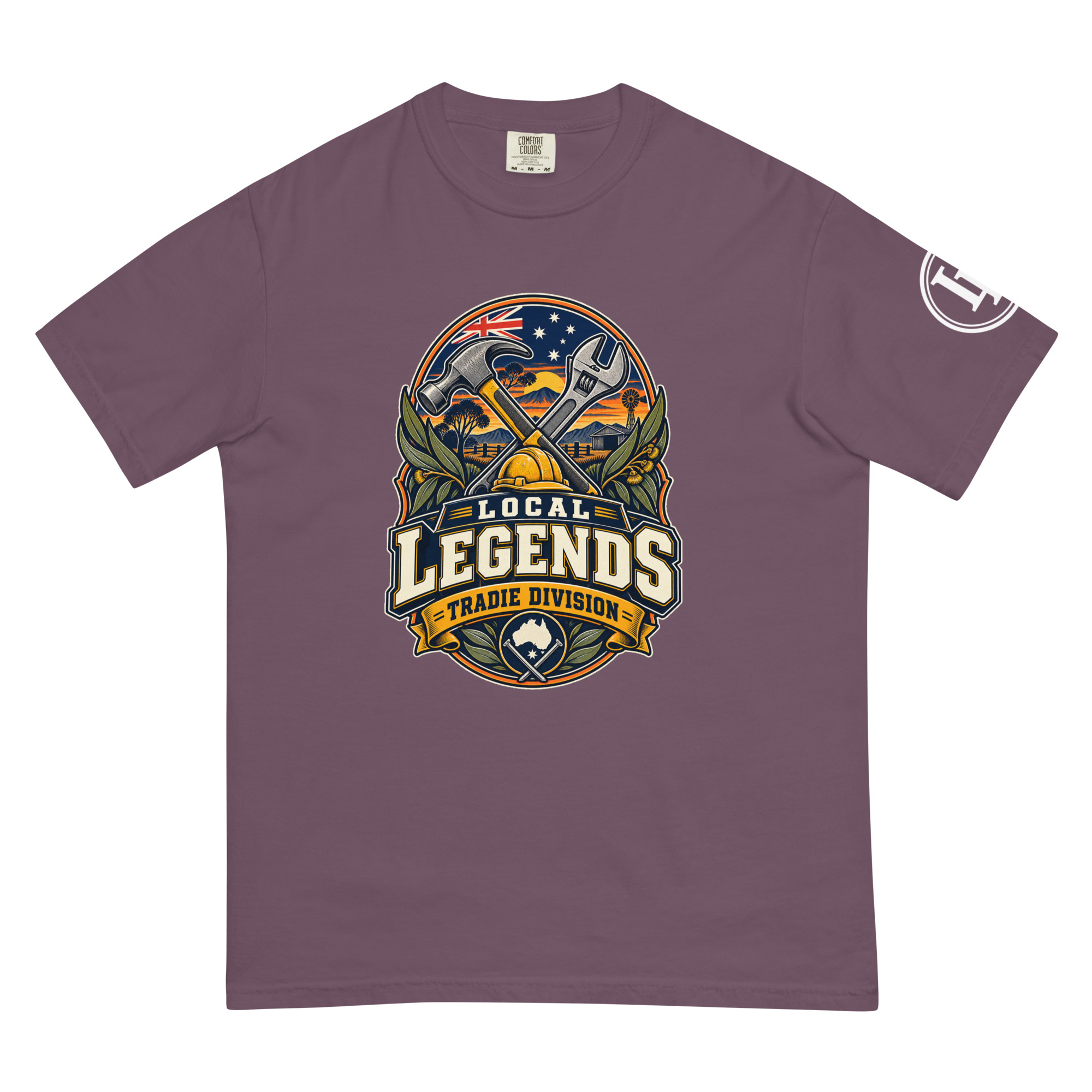 Local Legends Tradie Division | Comfort Colors 1717 | Dark Master - Image 54