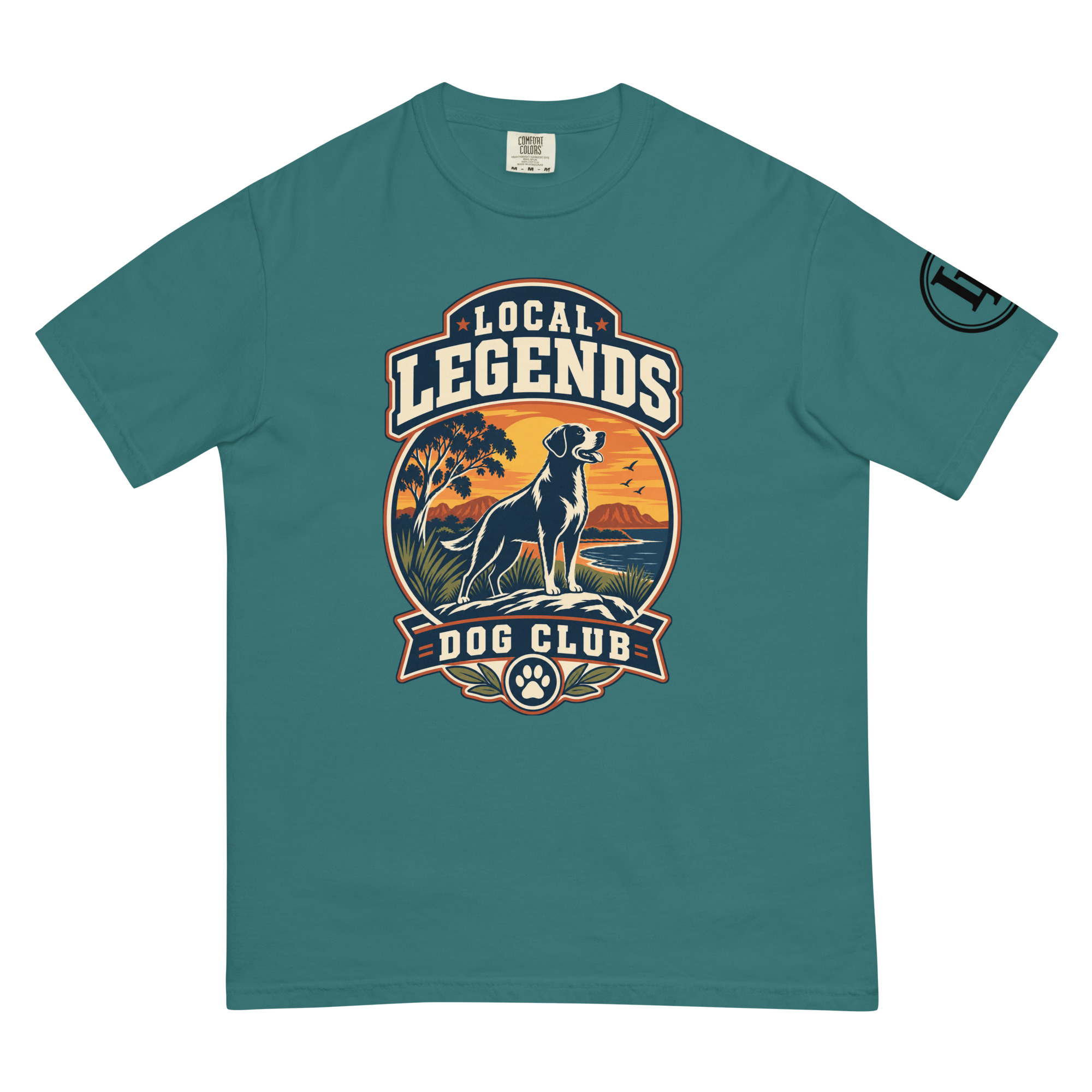 Local Legends Dog Club | Comfort Colors 1717 | Light Master - Image 55