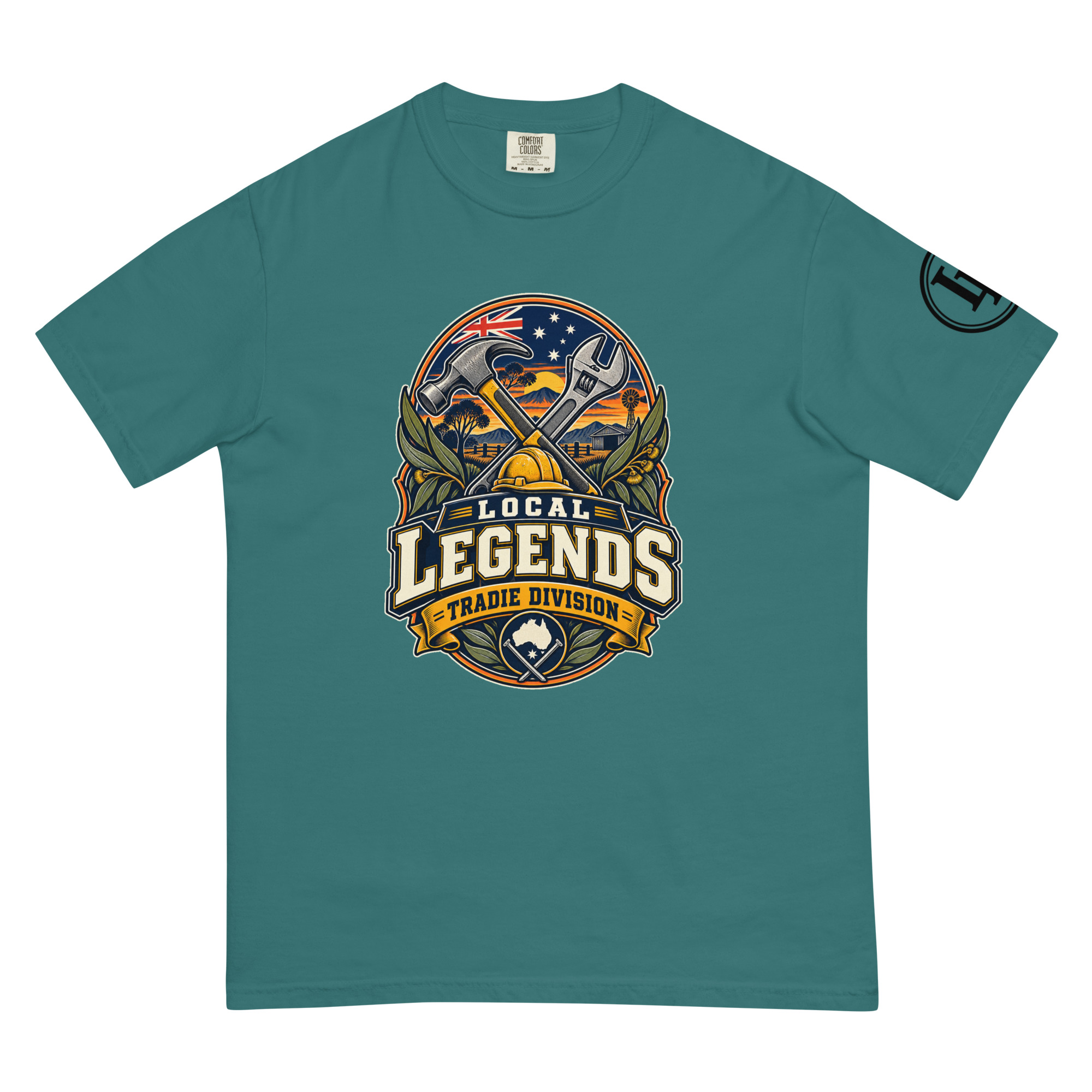 Local Legends Tradie Division | Comfort Colors 1717 | Light Master - Image 55