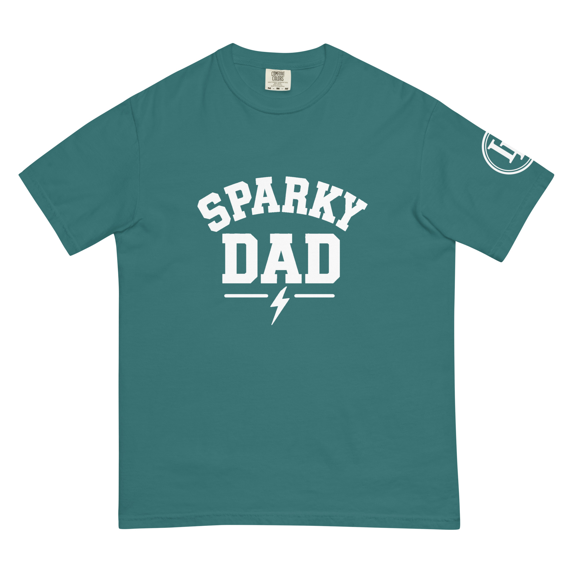 Sparky Dad | Comfort Colors 1717 | Dark Master - Image 55