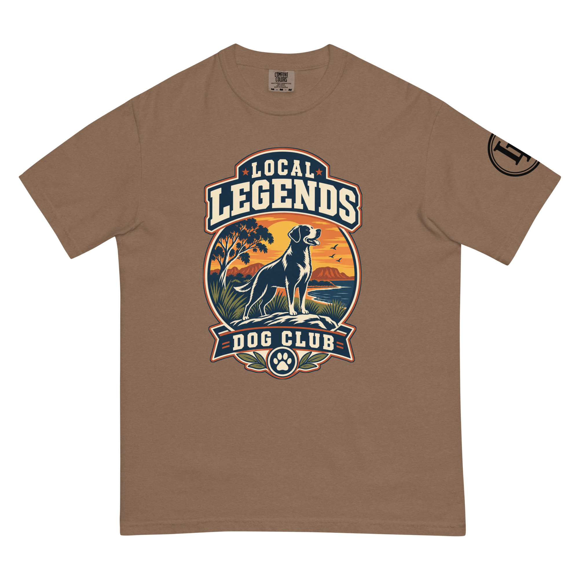 Local Legends Dog Club | Comfort Colors 1717 | Light Master - Image 29