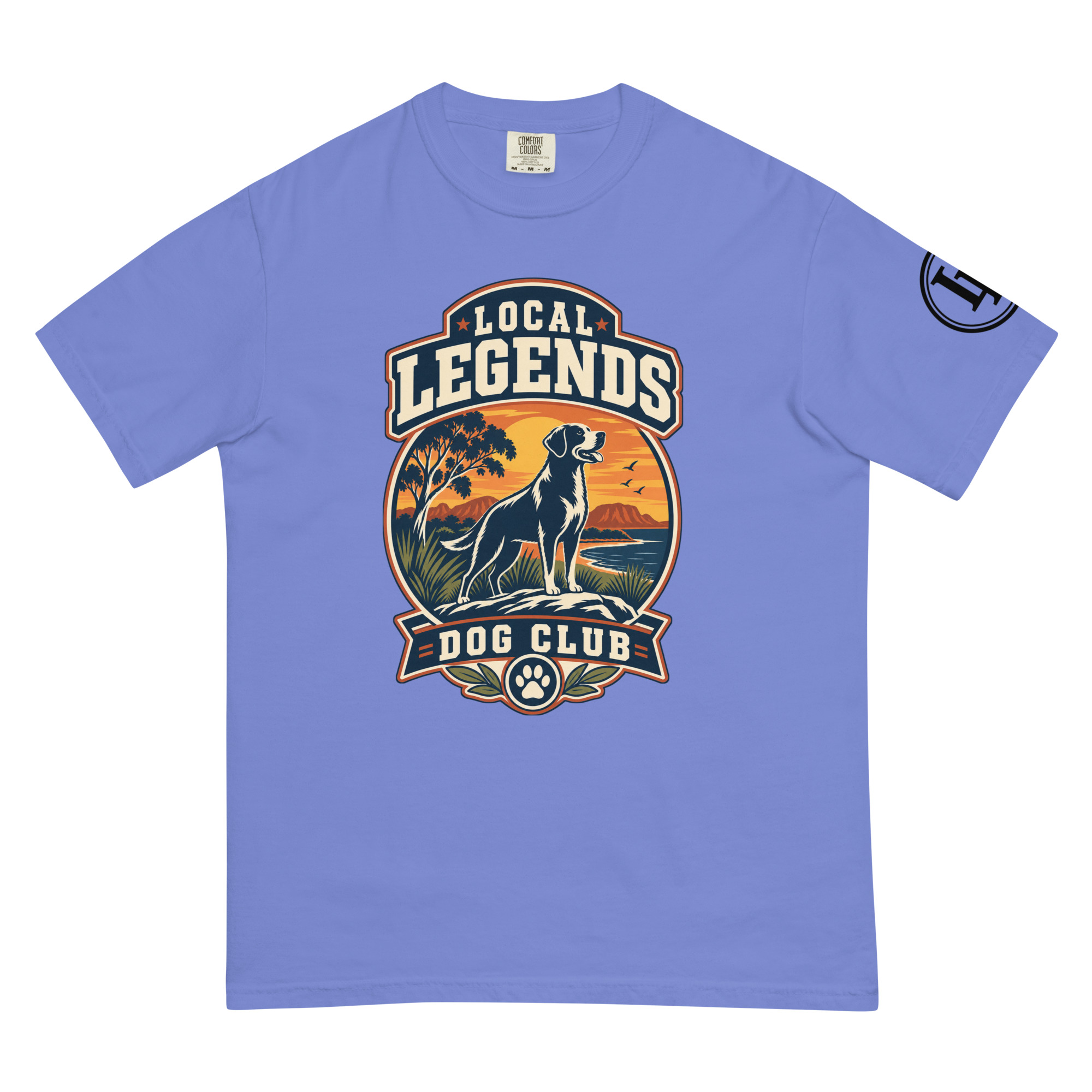 Local Legends Dog Club | Comfort Colors 1717 | Light Master - Image 11