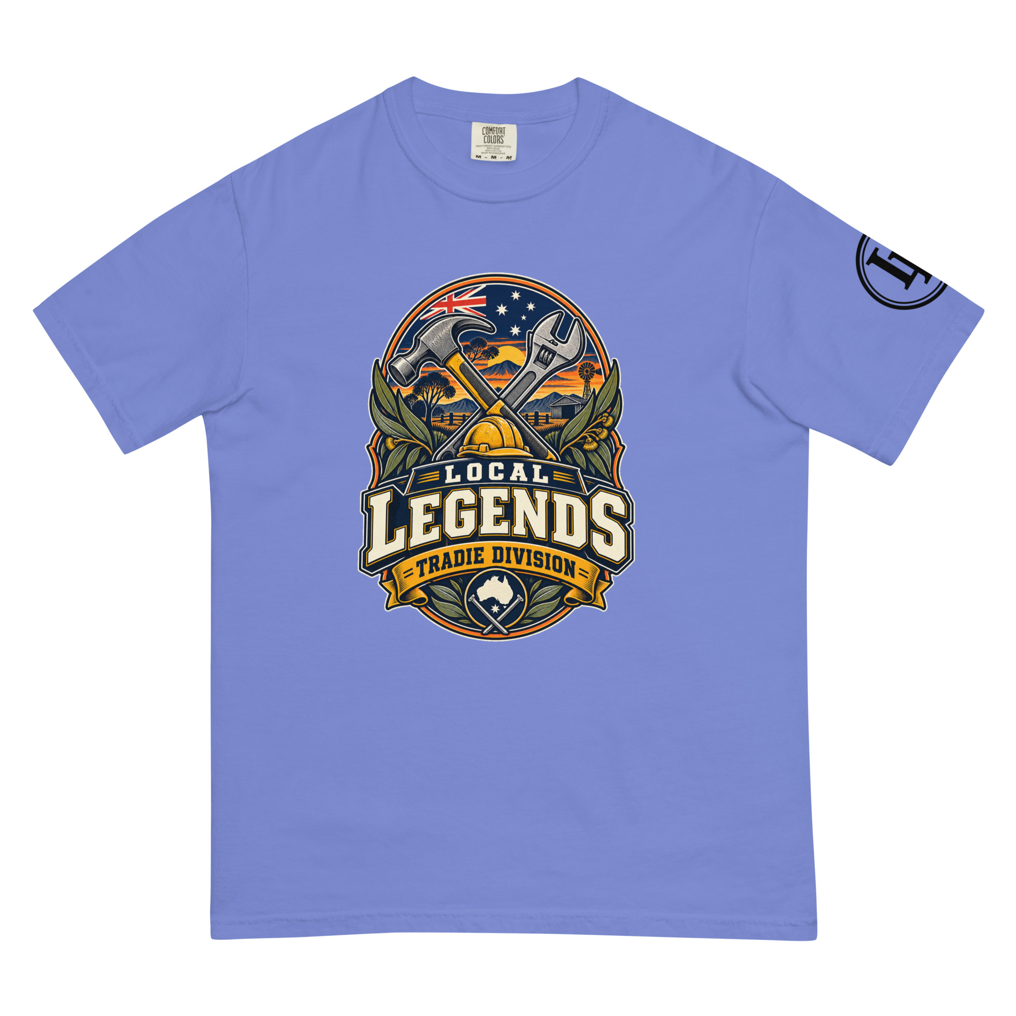 Local Legends Tradie Division | Comfort Colors 1717 | Light Master - Image 11