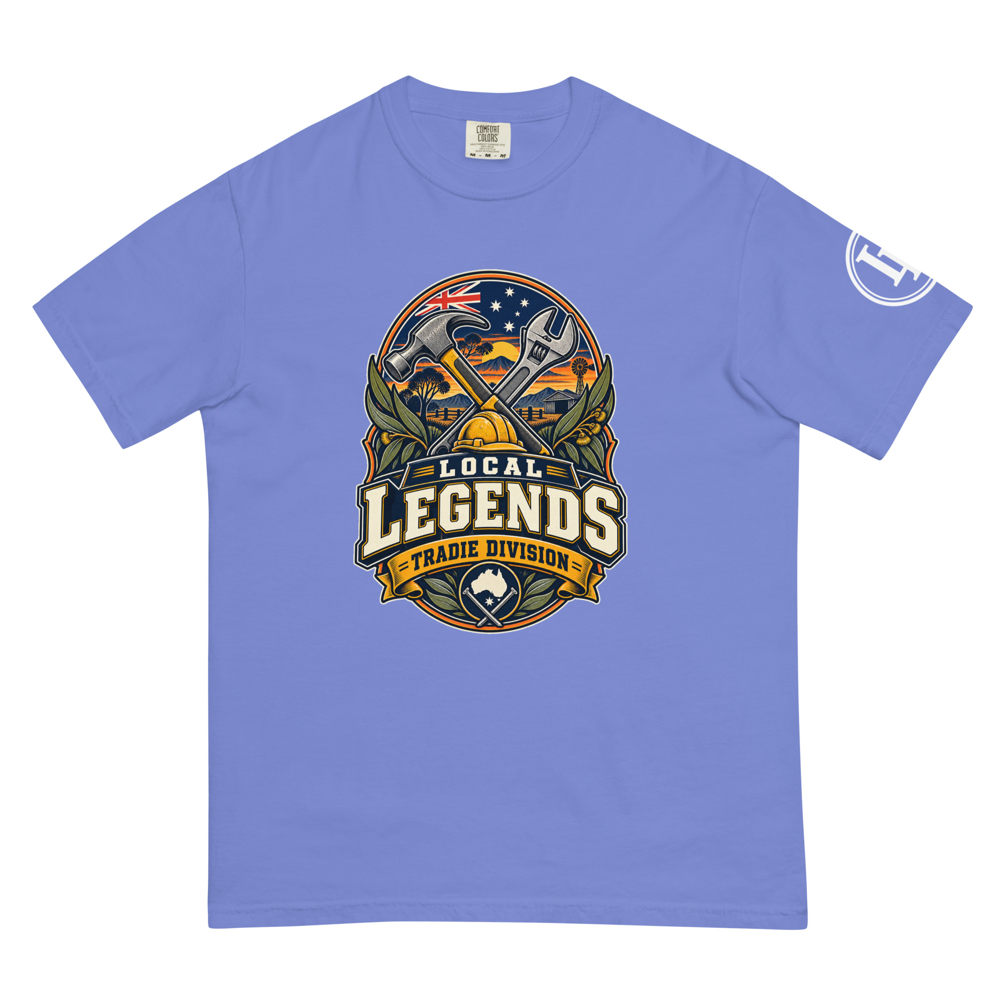 Local Legends Tradie Division | Comfort Colors 1717 | Dark Master - Image 11