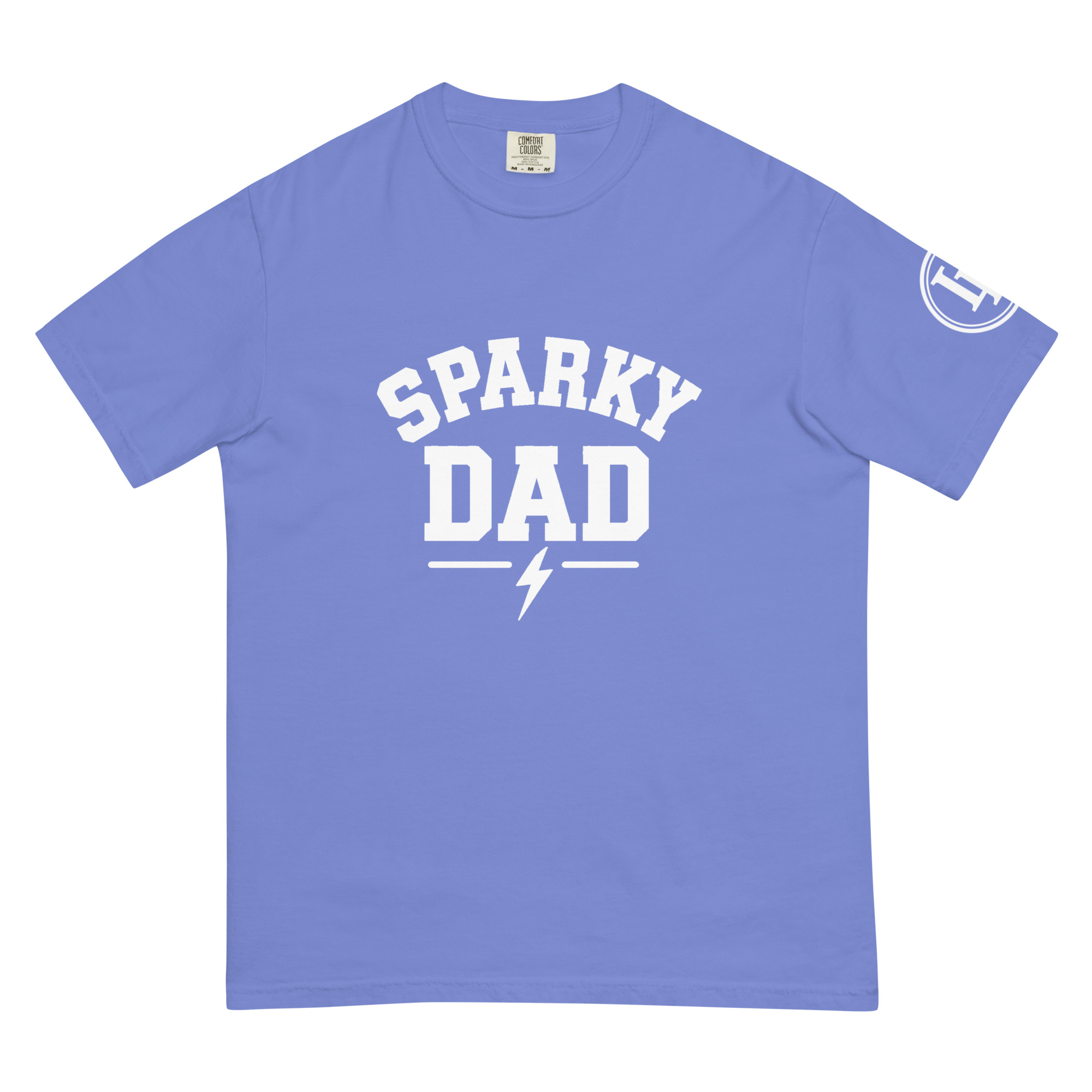 Sparky Dad | Comfort Colors 1717 | Dark Master - Image 11
