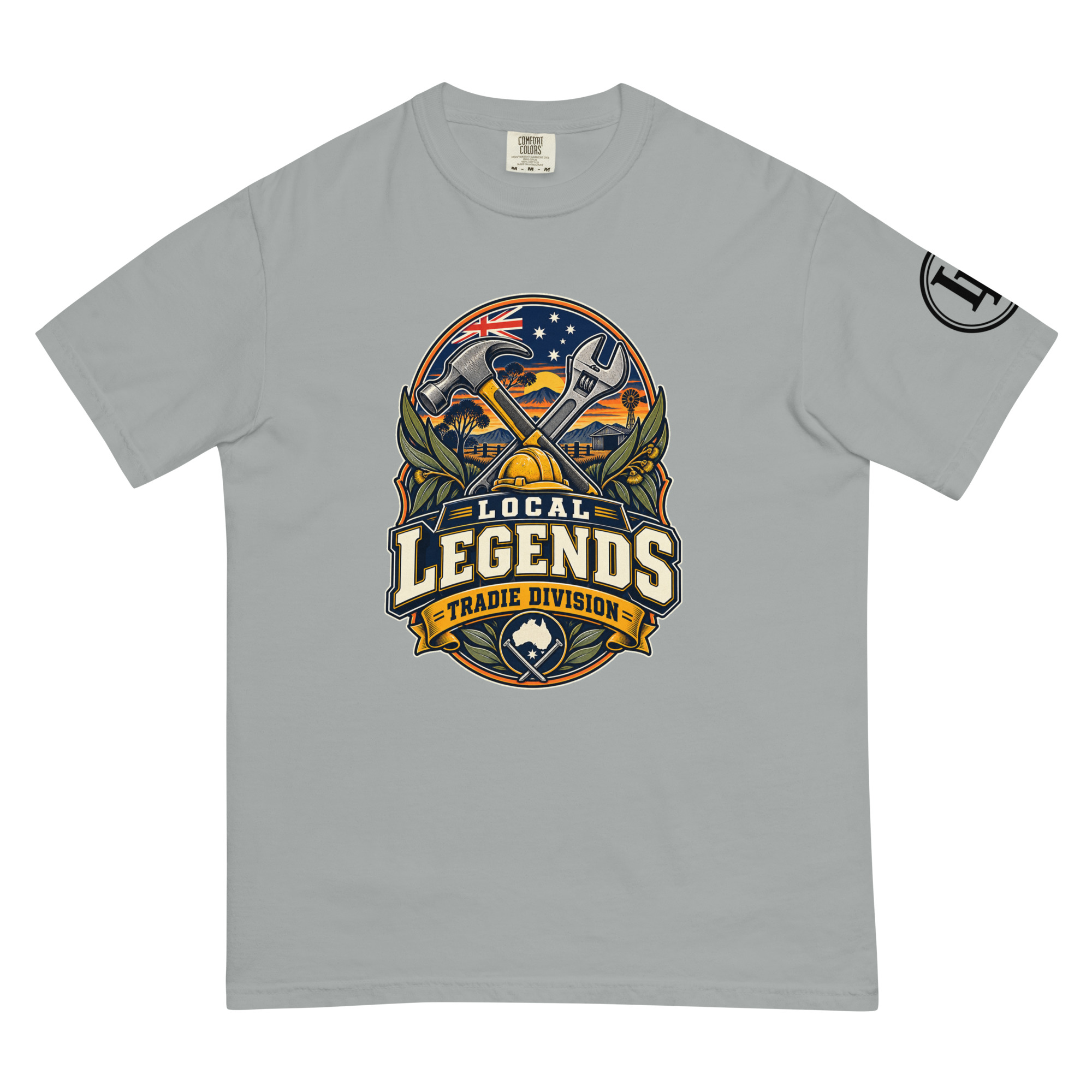 Local Legends Tradie Division | Comfort Colors 1717 | Light Master - Image 12