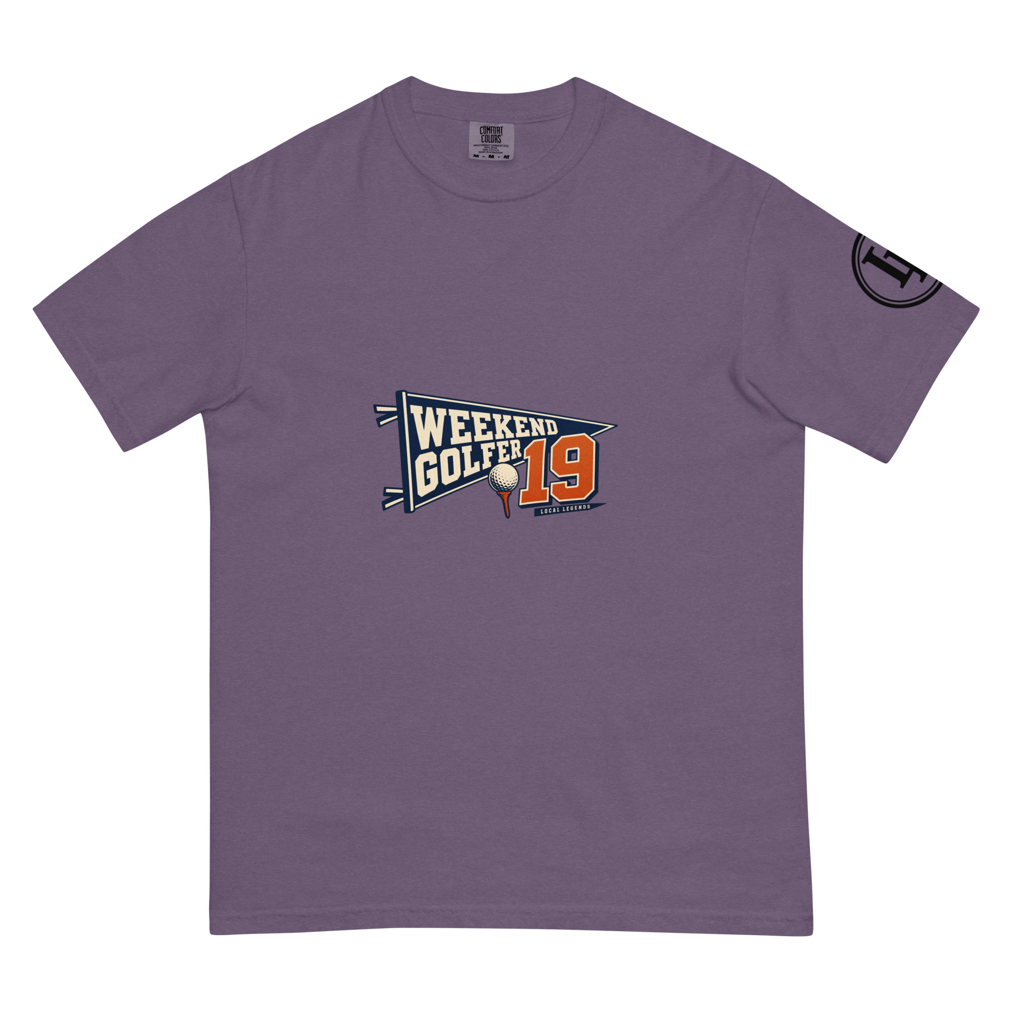 Weekend Golfer | Comfort Colors 1717 | Dark Master - Image 45