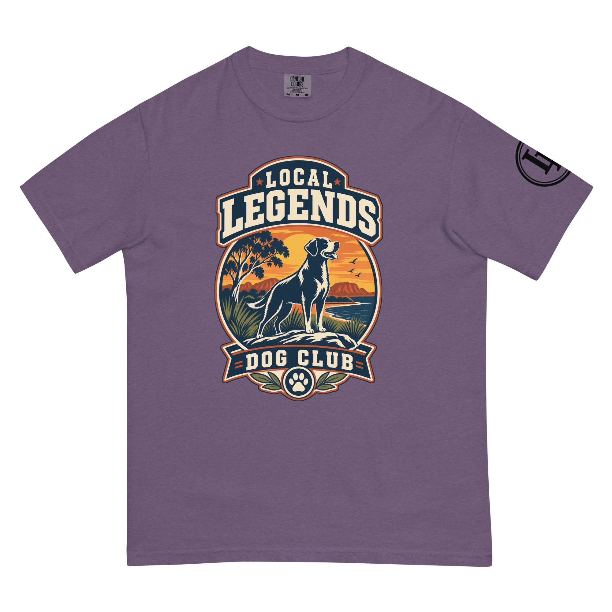 Local Legends Dog Club | Comfort Colors 1717 | Light Master - Image 45