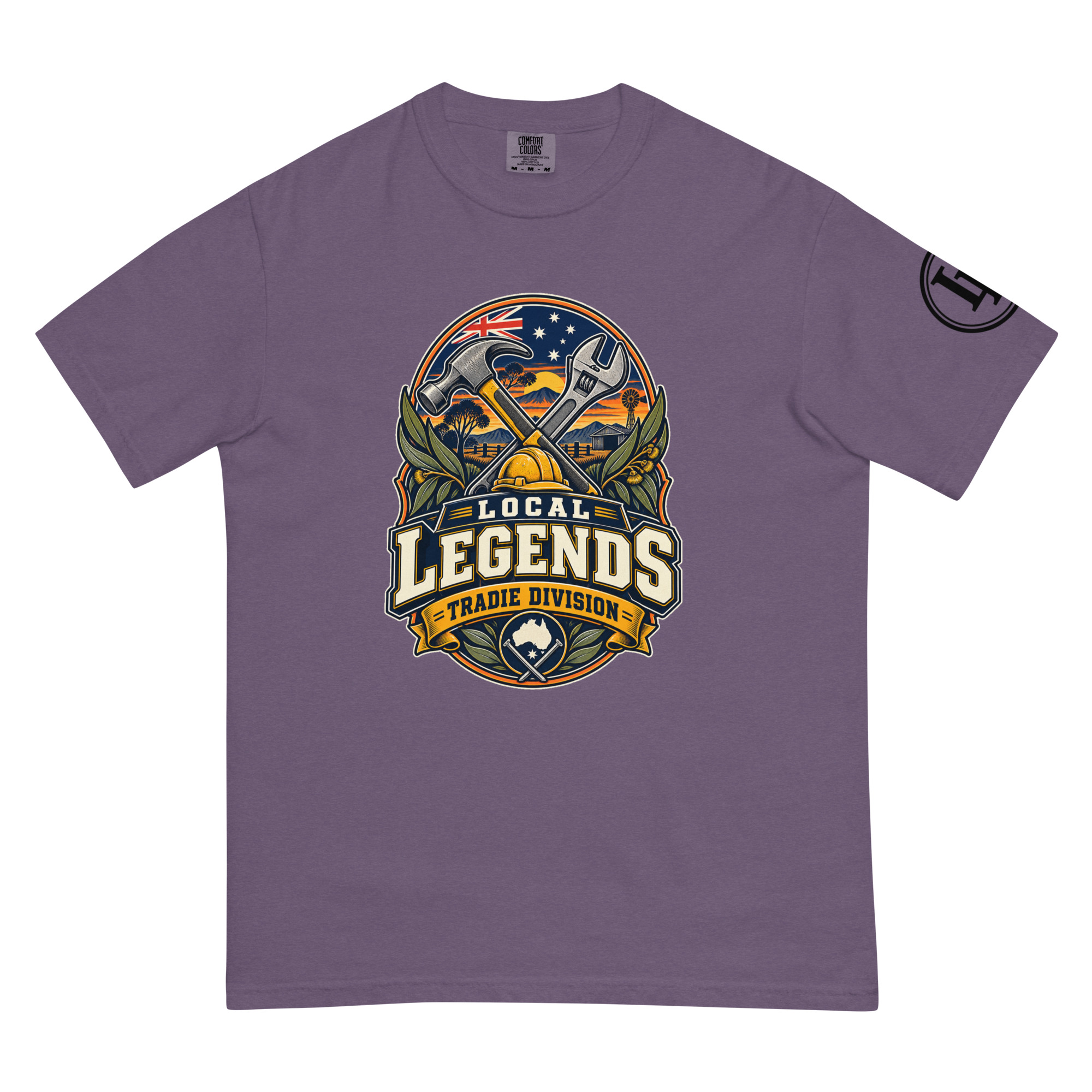 Local Legends Tradie Division | Comfort Colors 1717 | Light Master - Image 45