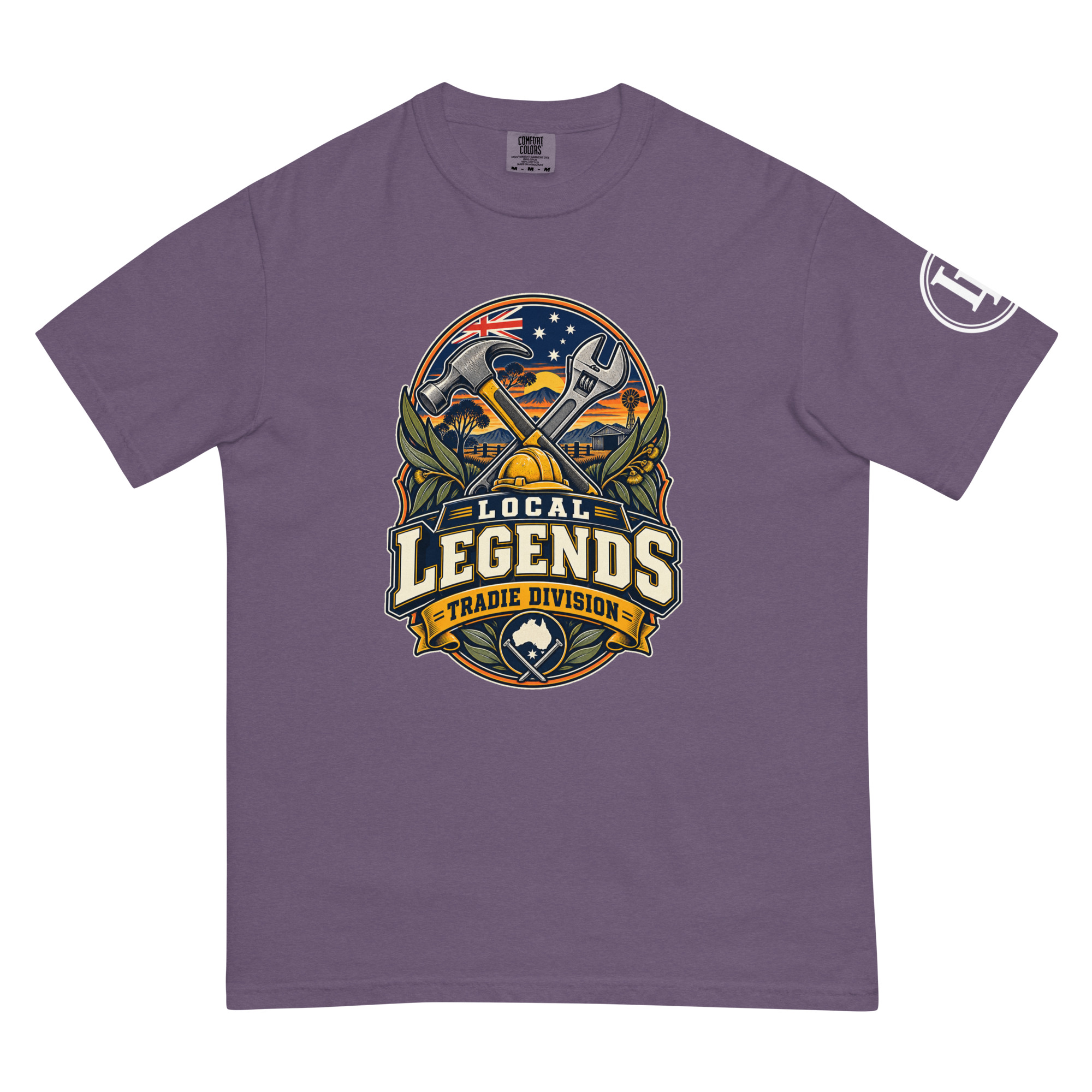 Local Legends Tradie Division | Comfort Colors 1717 | Dark Master - Image 45