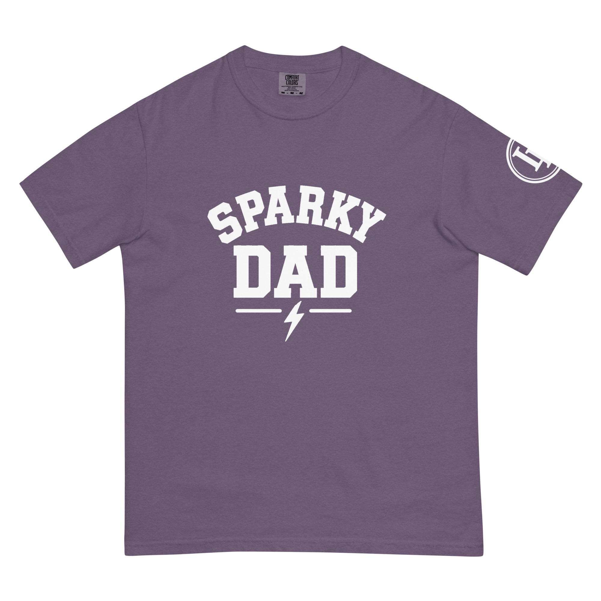 Sparky Dad | Comfort Colors 1717 | Dark Master - Image 45