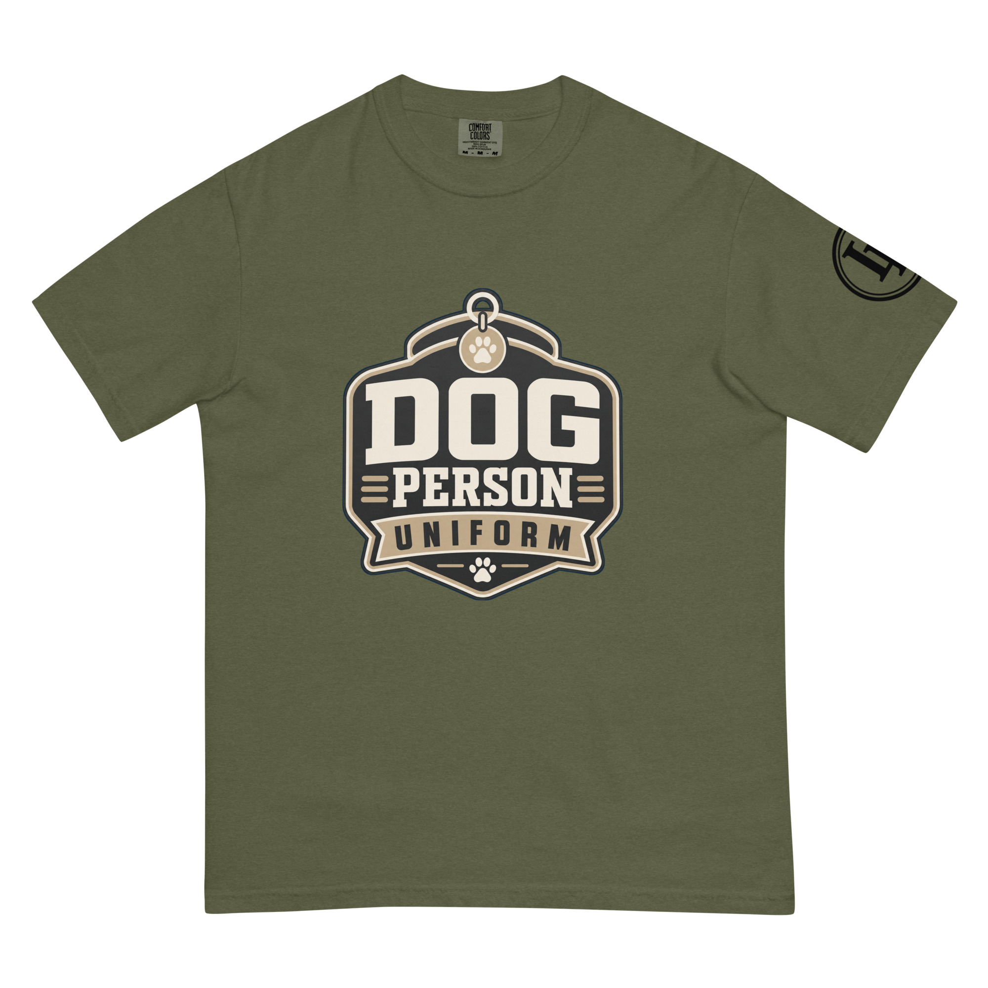 Dog Person Uniform | Comfort Colors 1717 | Light Master - Image 46