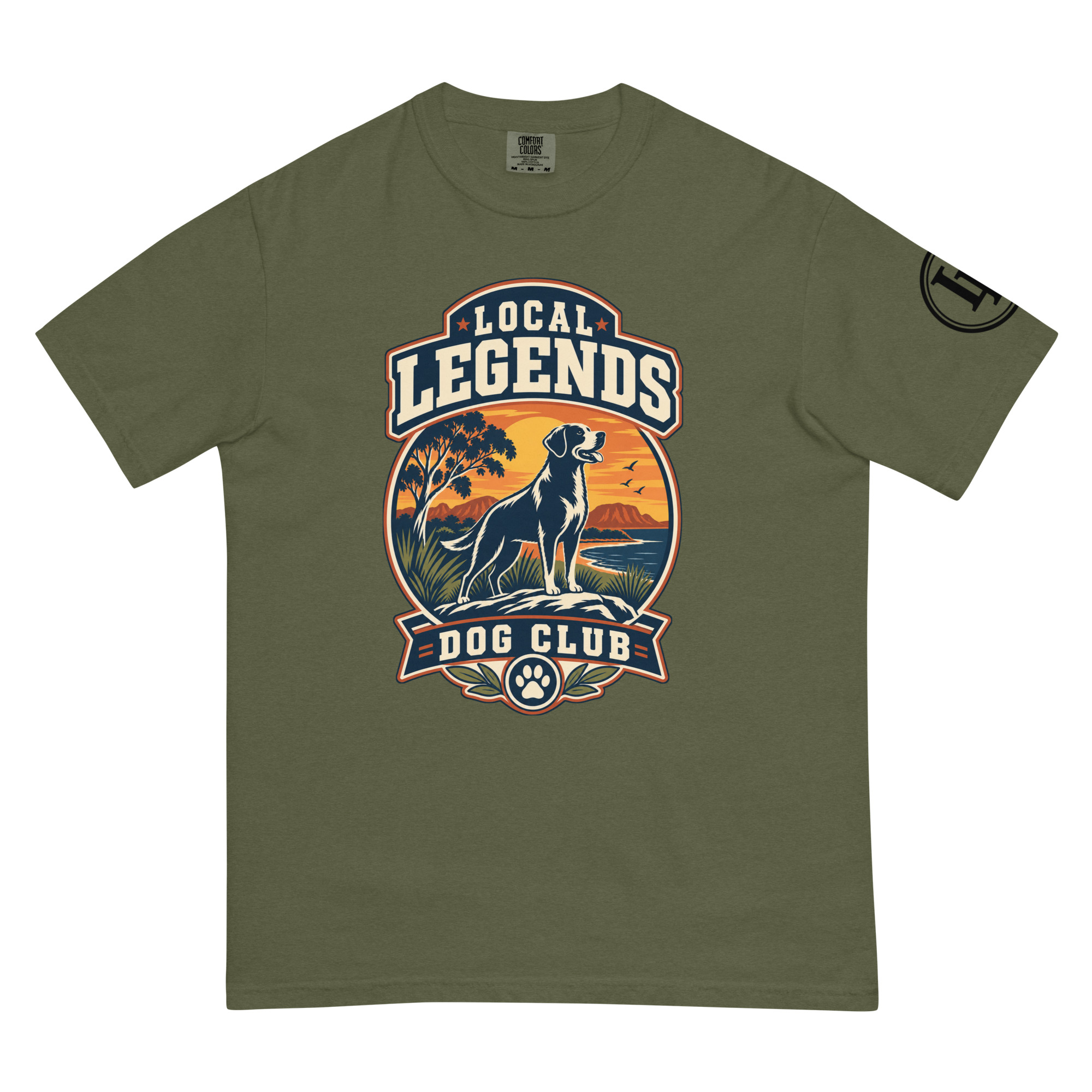 Local Legends Dog Club | Comfort Colors 1717 | Light Master - Image 46