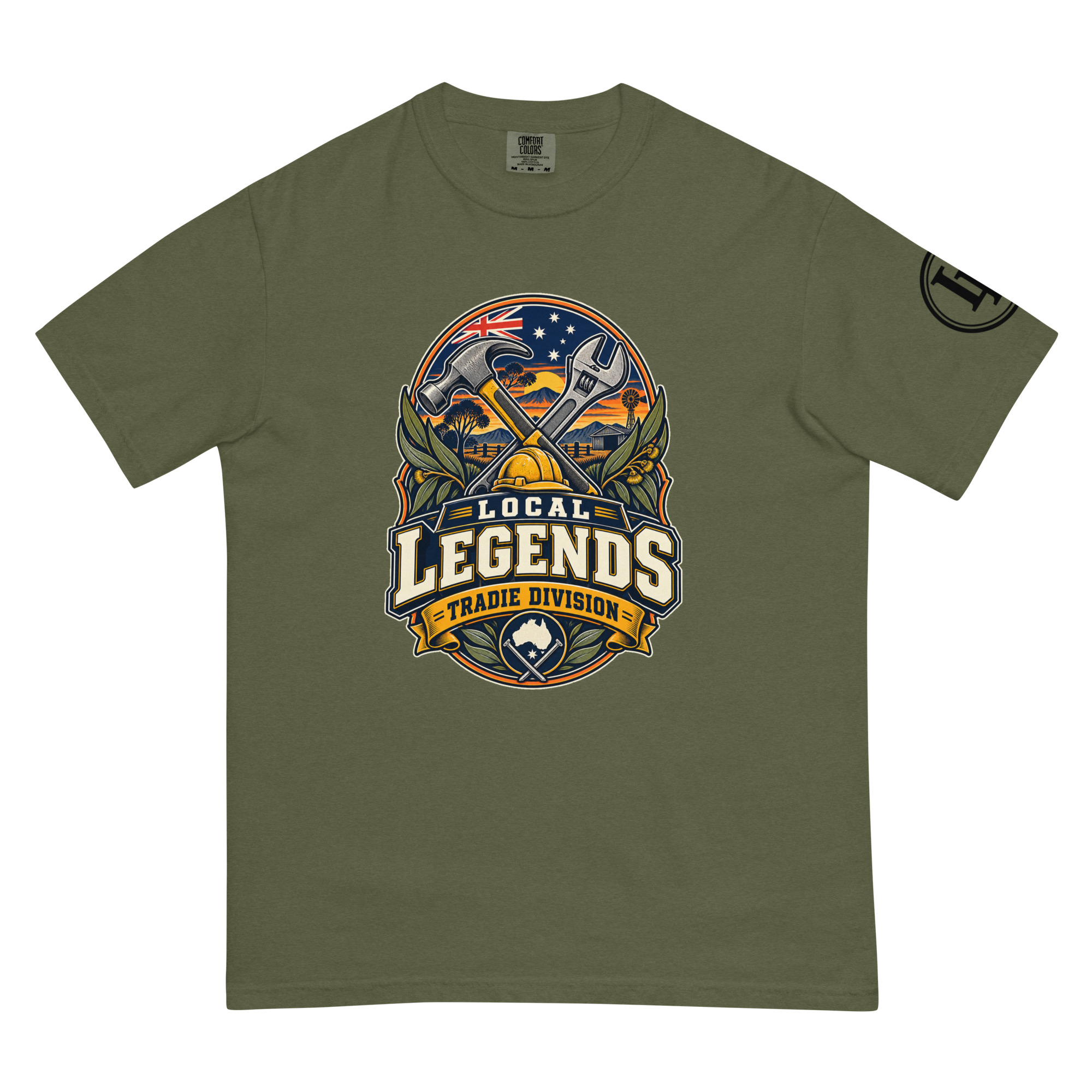Local Legends Tradie Division | Comfort Colors 1717 | Light Master - Image 46