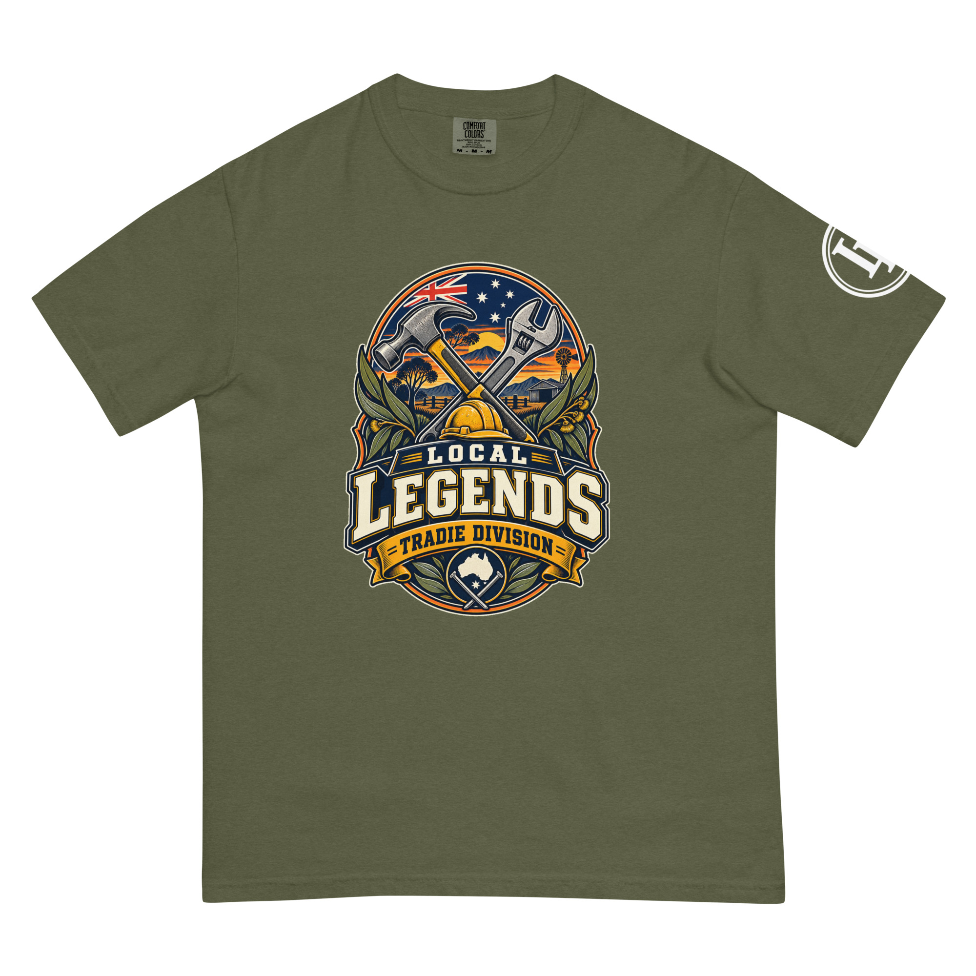 Local Legends Tradie Division | Comfort Colors 1717 | Dark Master - Image 46