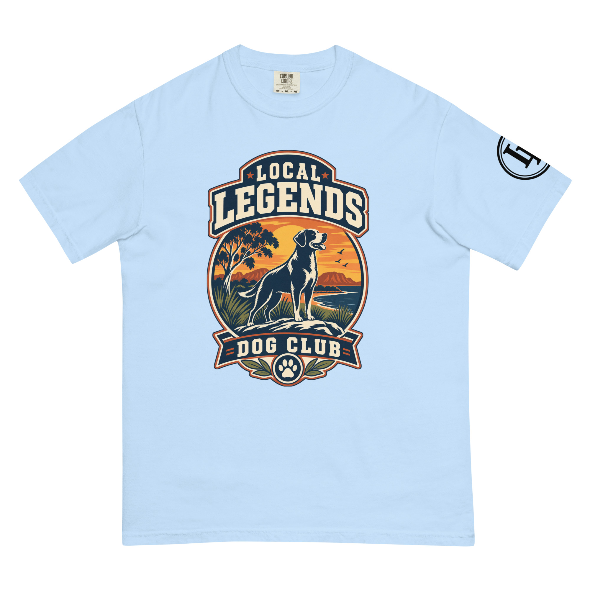 Local Legends Dog Club | Comfort Colors 1717 | Light Master - Image 56