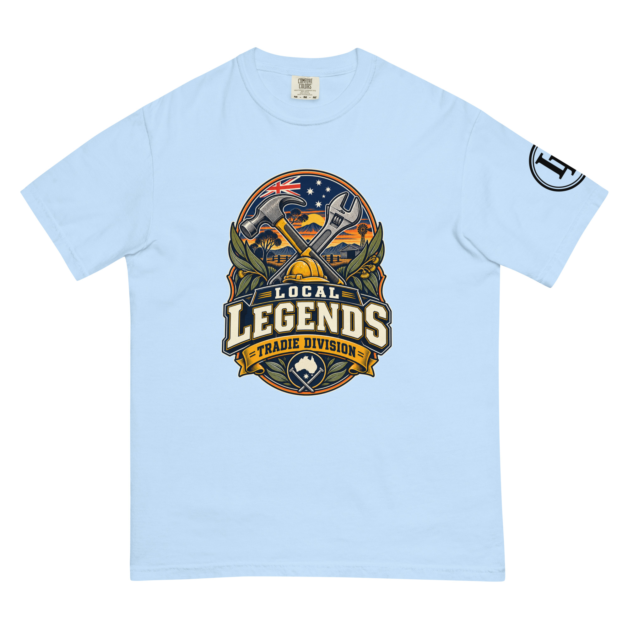 Local Legends Tradie Division | Comfort Colors 1717 | Light Master - Image 56
