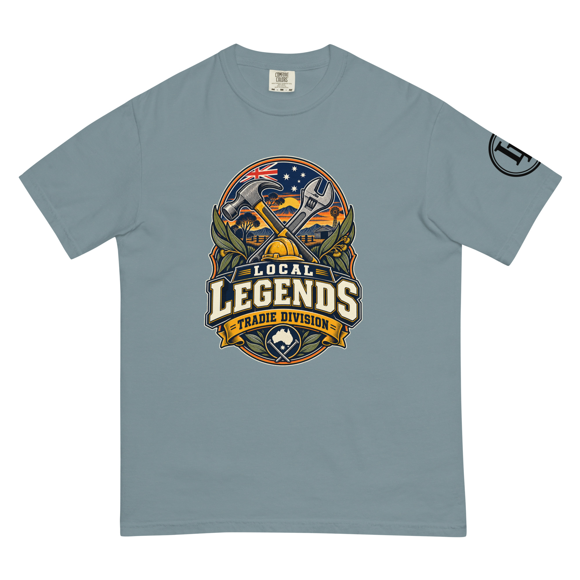 Local Legends Tradie Division | Comfort Colors 1717 | Light Master - Image 14