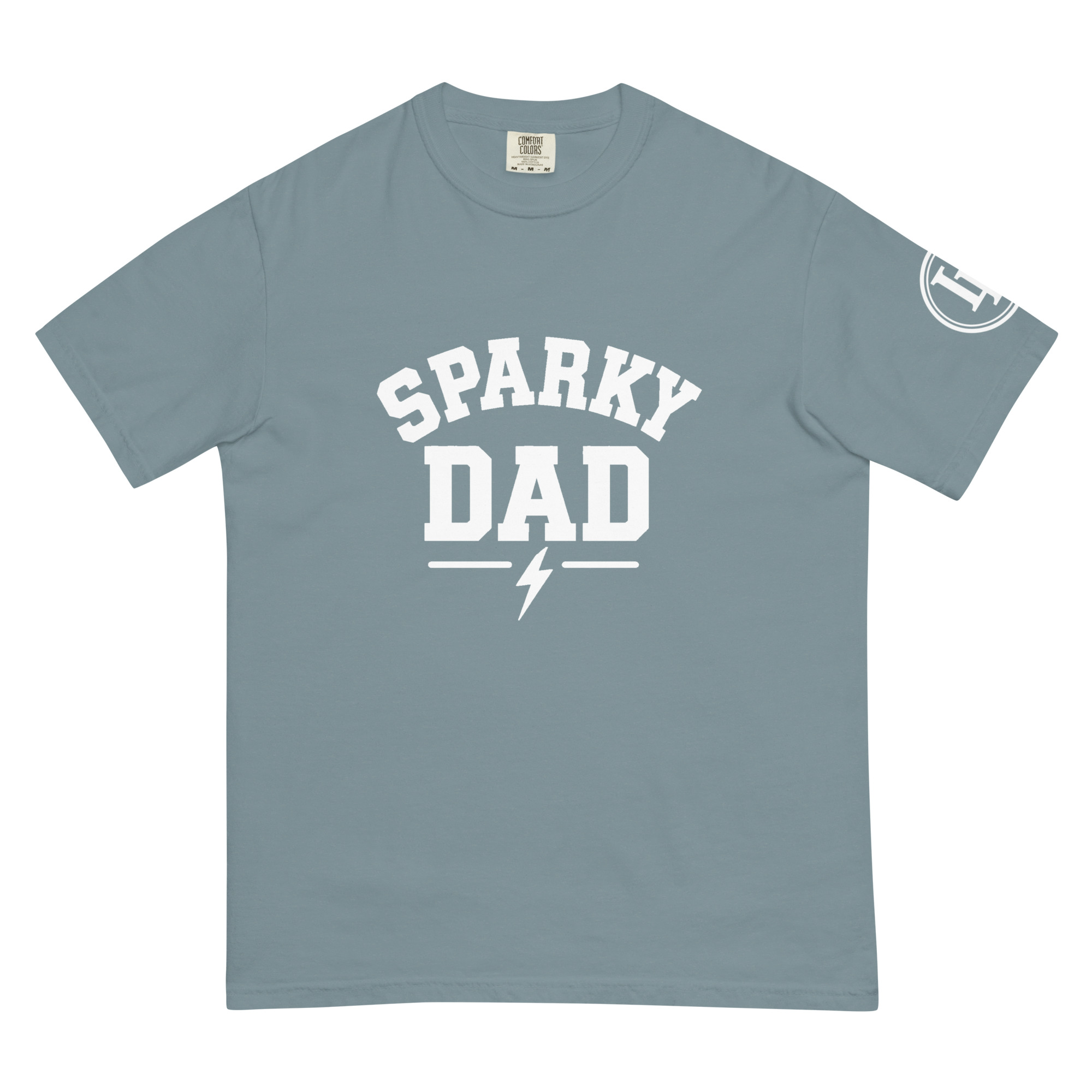 Sparky Dad | Comfort Colors 1717 | Dark Master - Image 14