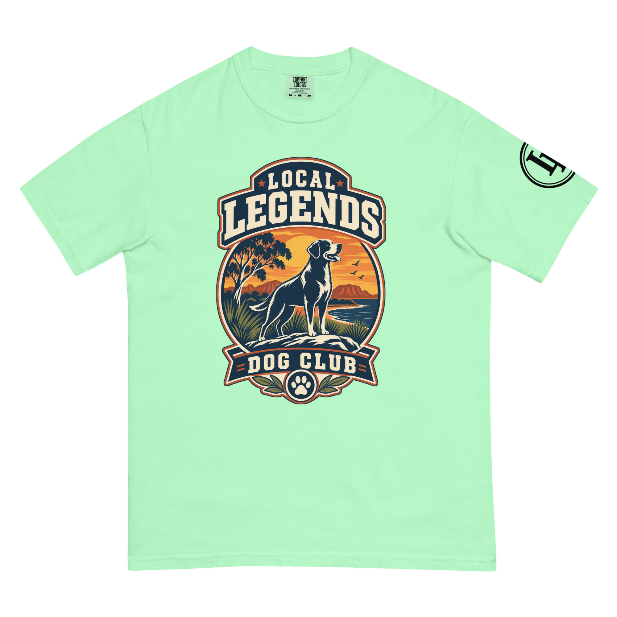 Local Legends Dog Club | Comfort Colors 1717 | Light Master - Image 36