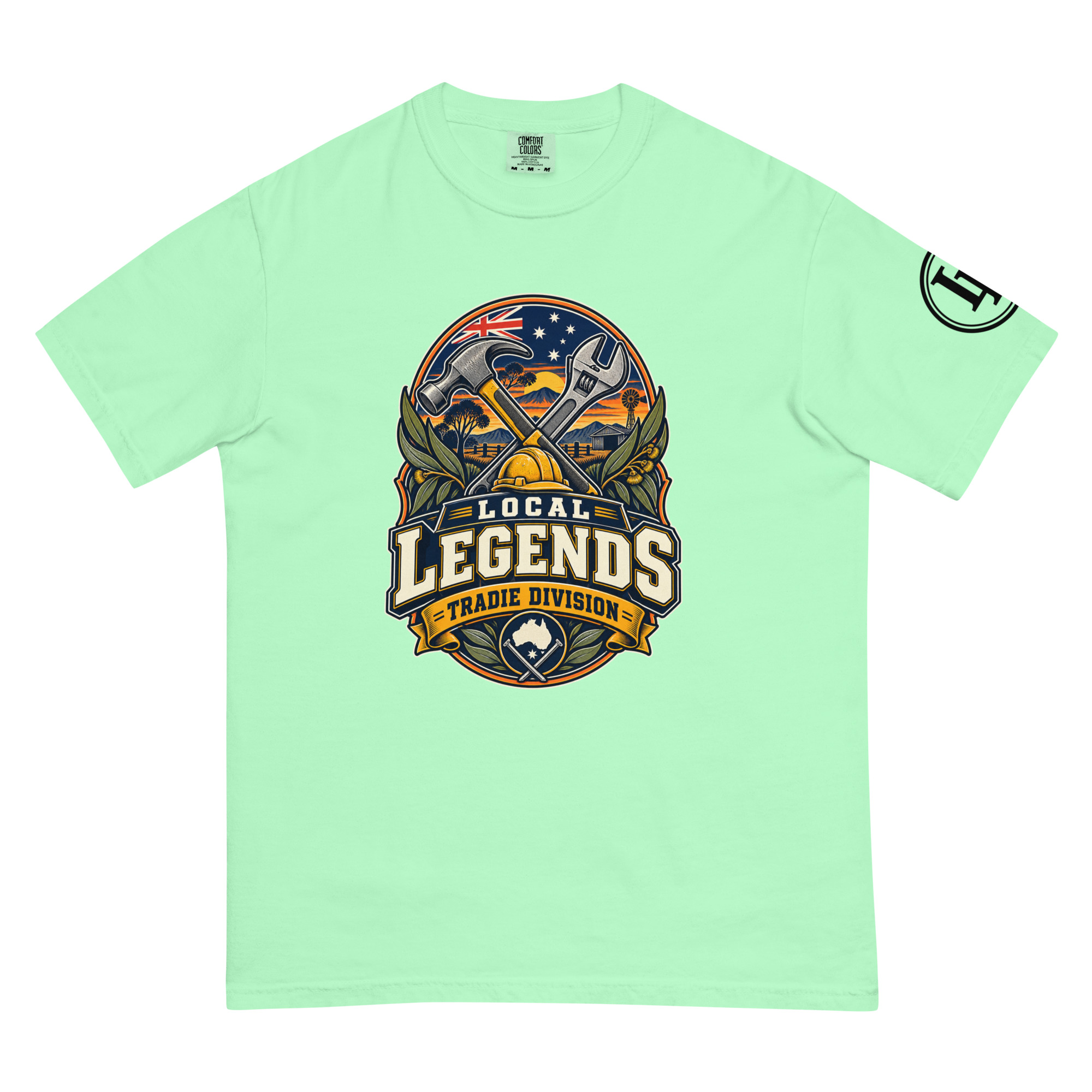 Local Legends Tradie Division | Comfort Colors 1717 | Light Master - Image 36