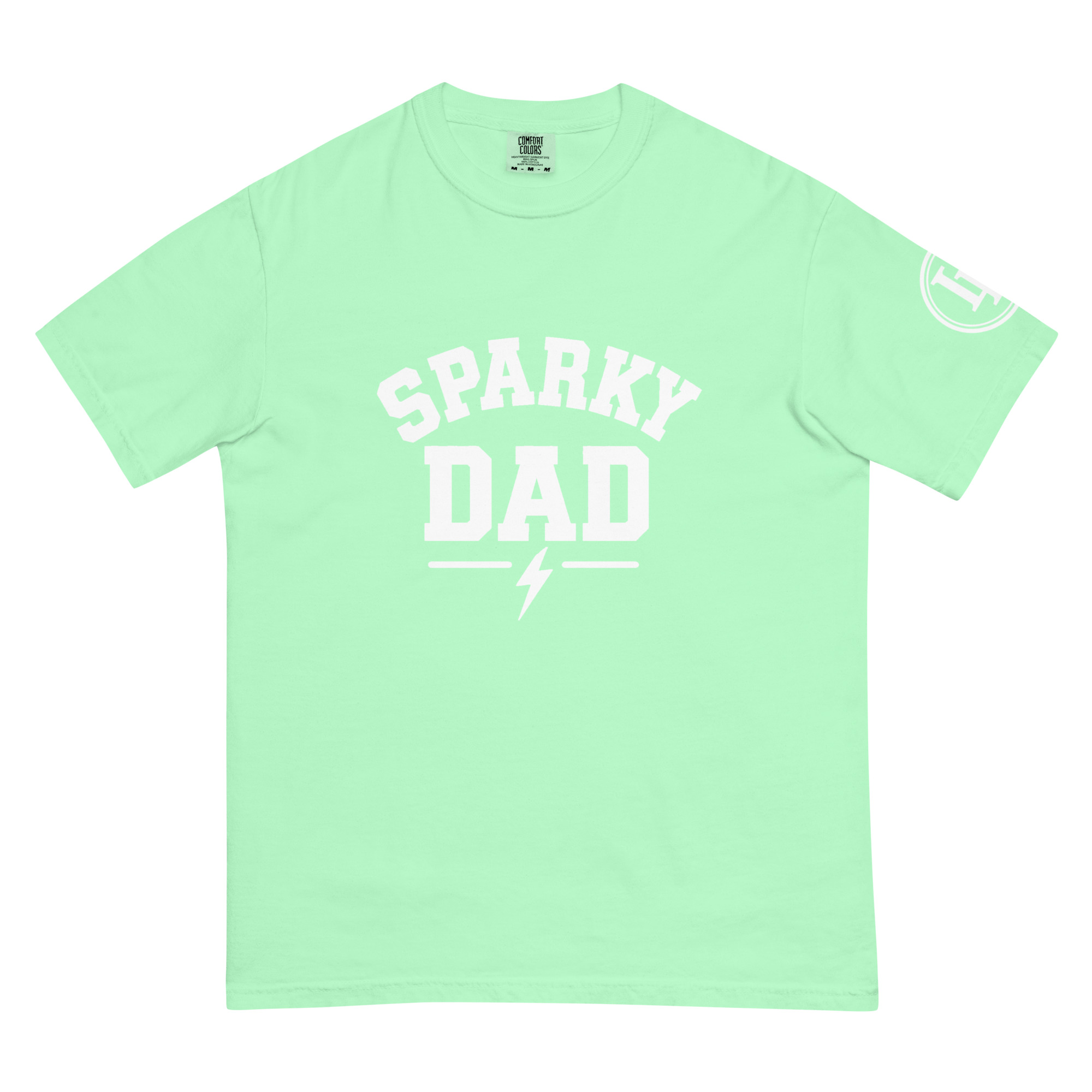 Sparky Dad | Comfort Colors 1717 | Dark Master - Image 36