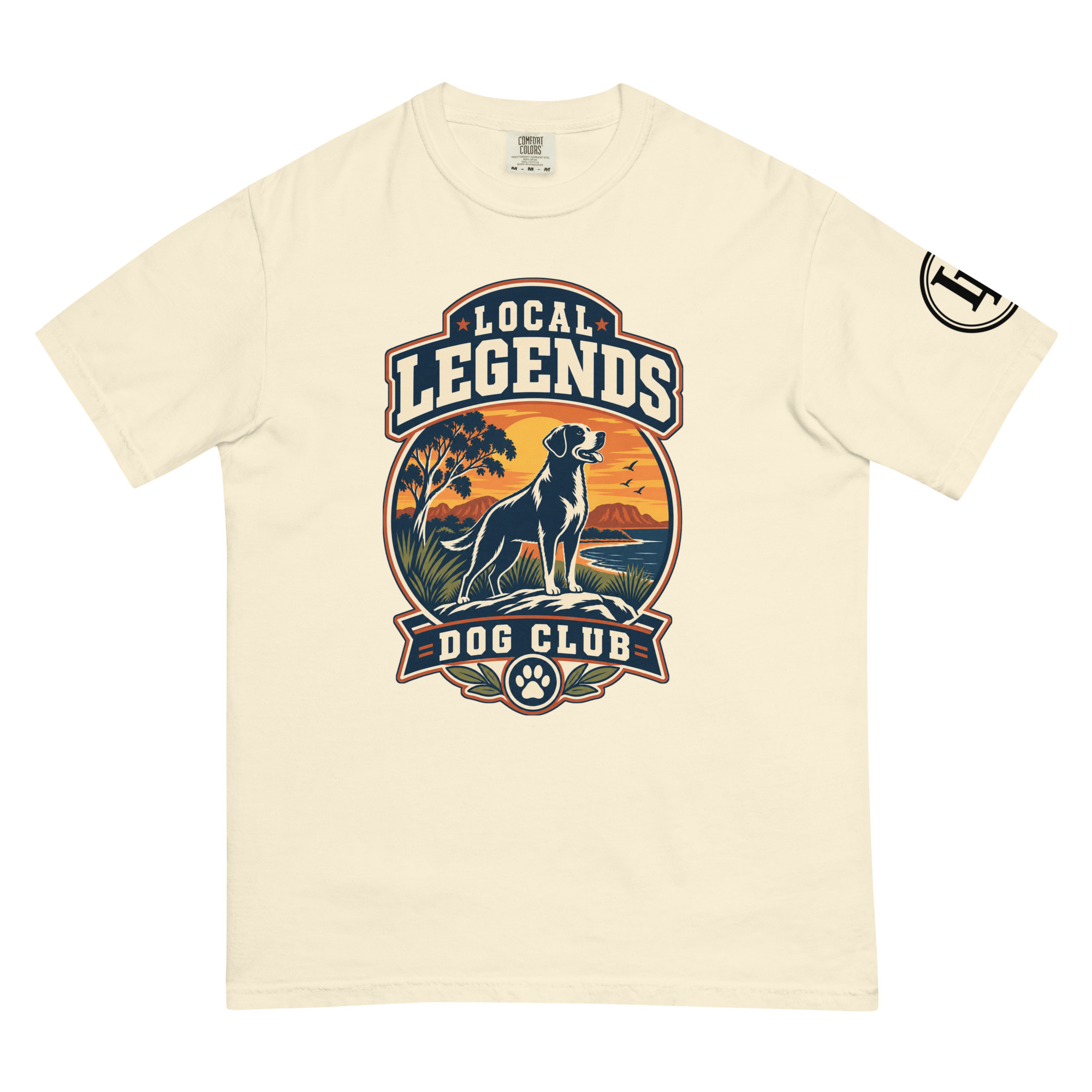 Local Legends Dog Club | Comfort Colors 1717 | Light Master - Image 15