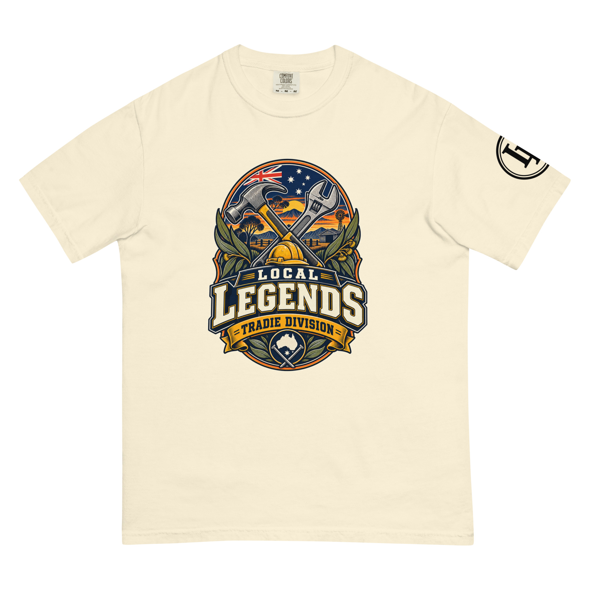 Local Legends Tradie Division | Comfort Colors 1717 | Light Master - Image 15