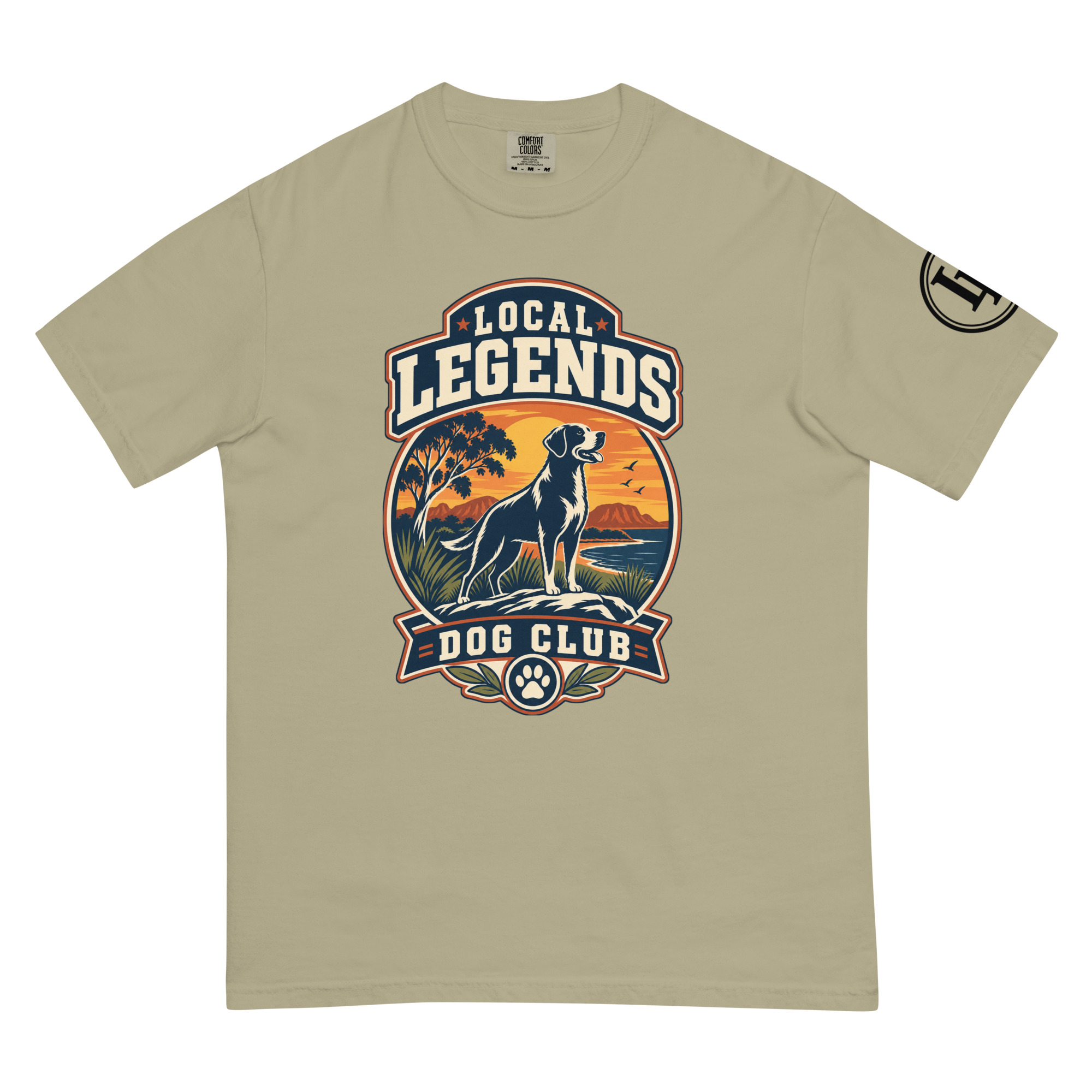 Local Legends Dog Club | Comfort Colors 1717 | Light Master - Image 37