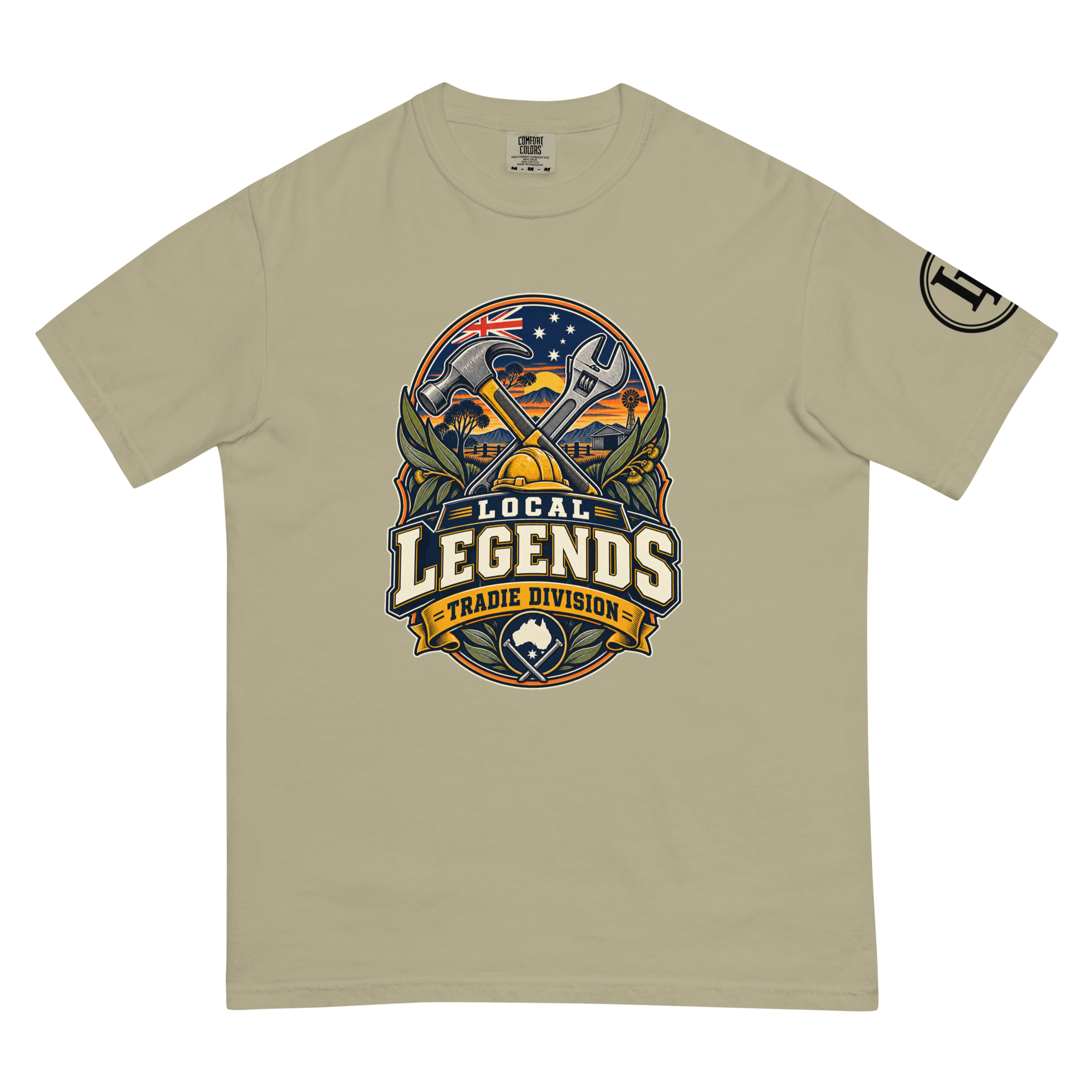 Local Legends Tradie Division | Comfort Colors 1717 | Light Master - Image 37