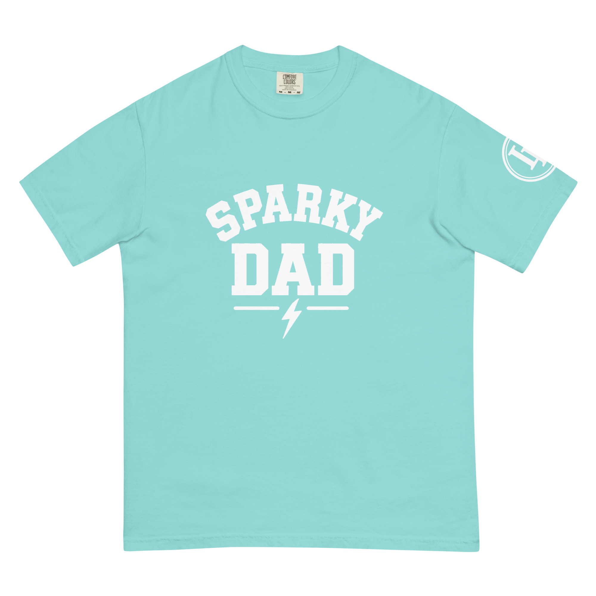 Sparky Dad | Comfort Colors 1717 | Dark Master - Image 16