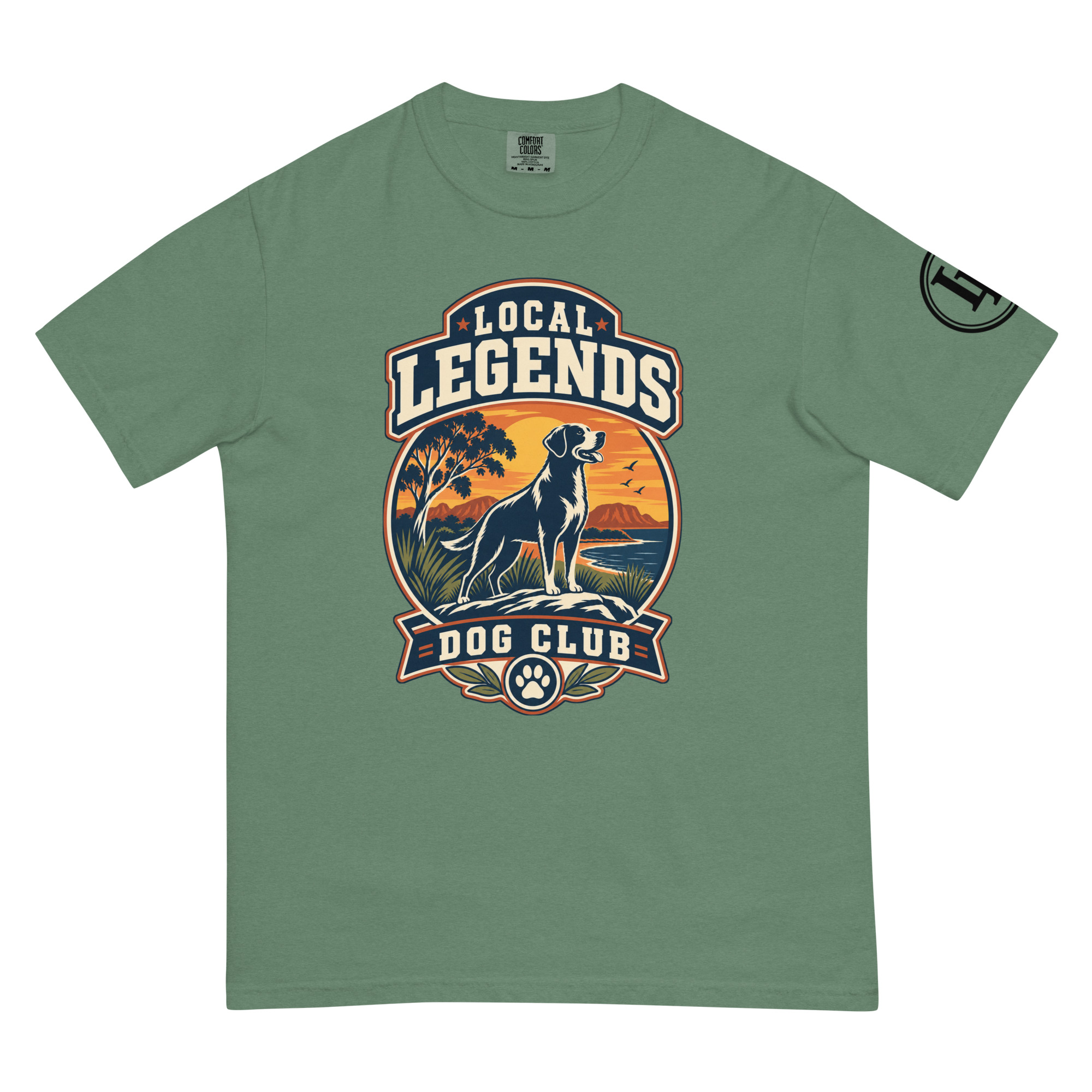 Local Legends Dog Club | Comfort Colors 1717 | Light Master - Image 17
