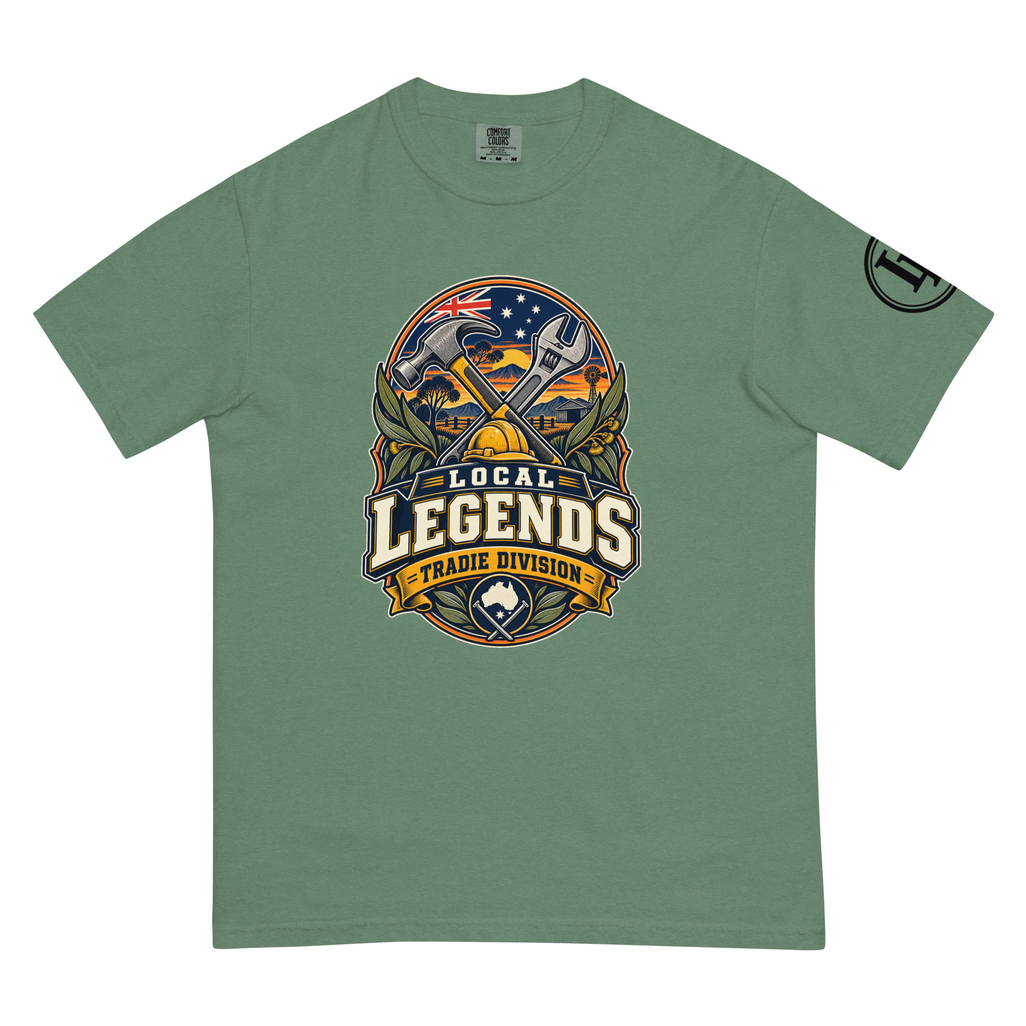 Local Legends Tradie Division | Comfort Colors 1717 | Light Master - Image 17
