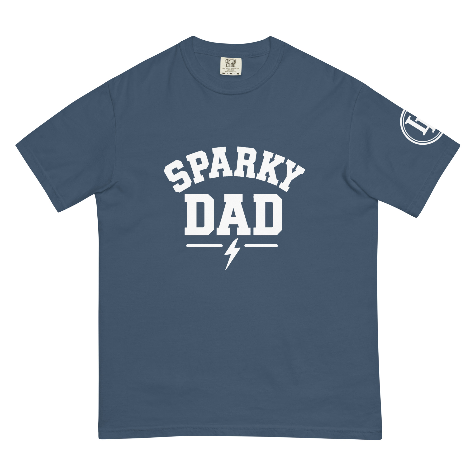 Sparky Dad | Comfort Colors 1717 | Dark Master - Image 38