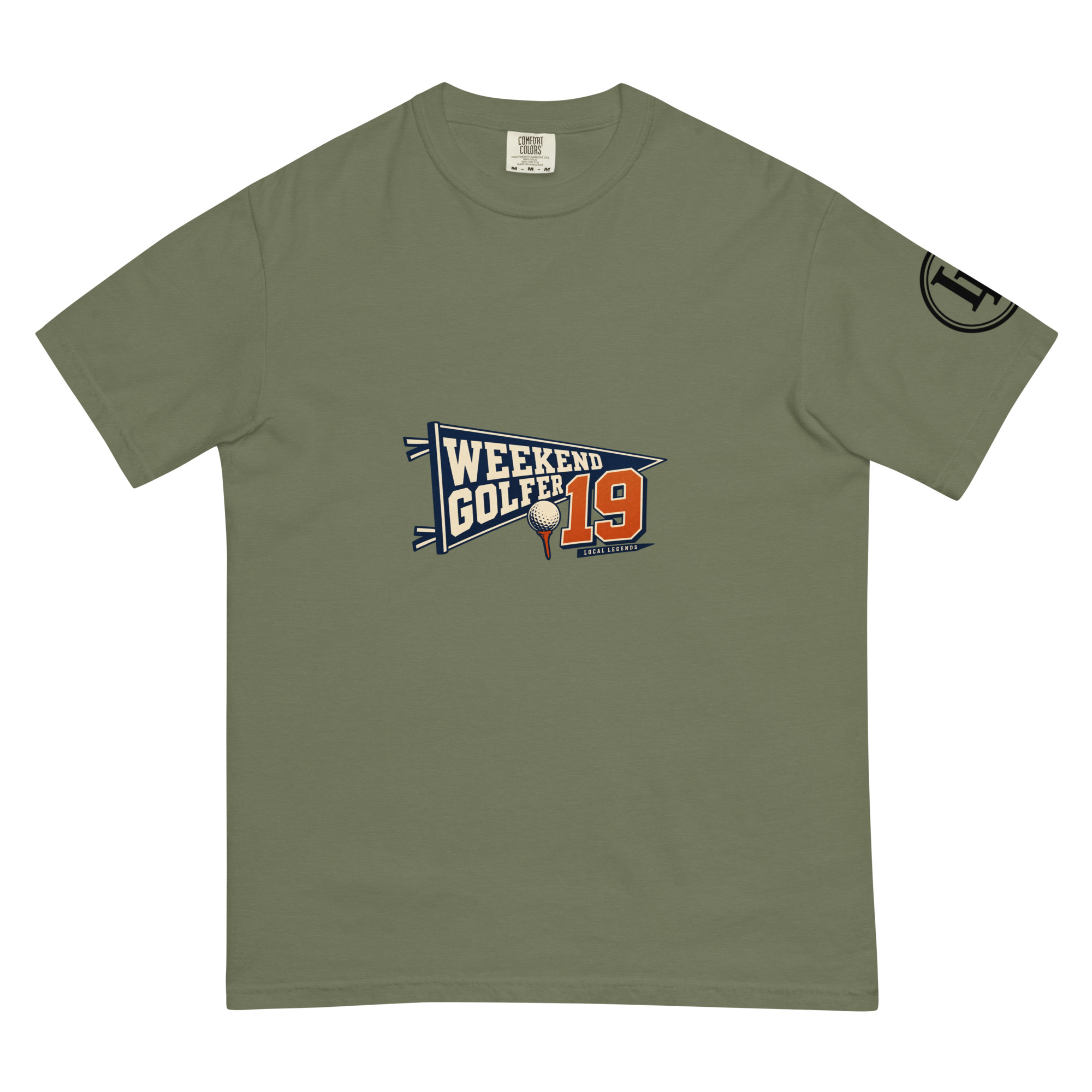 Weekend Golfer | Comfort Colors 1717 | Dark Master - Image 18