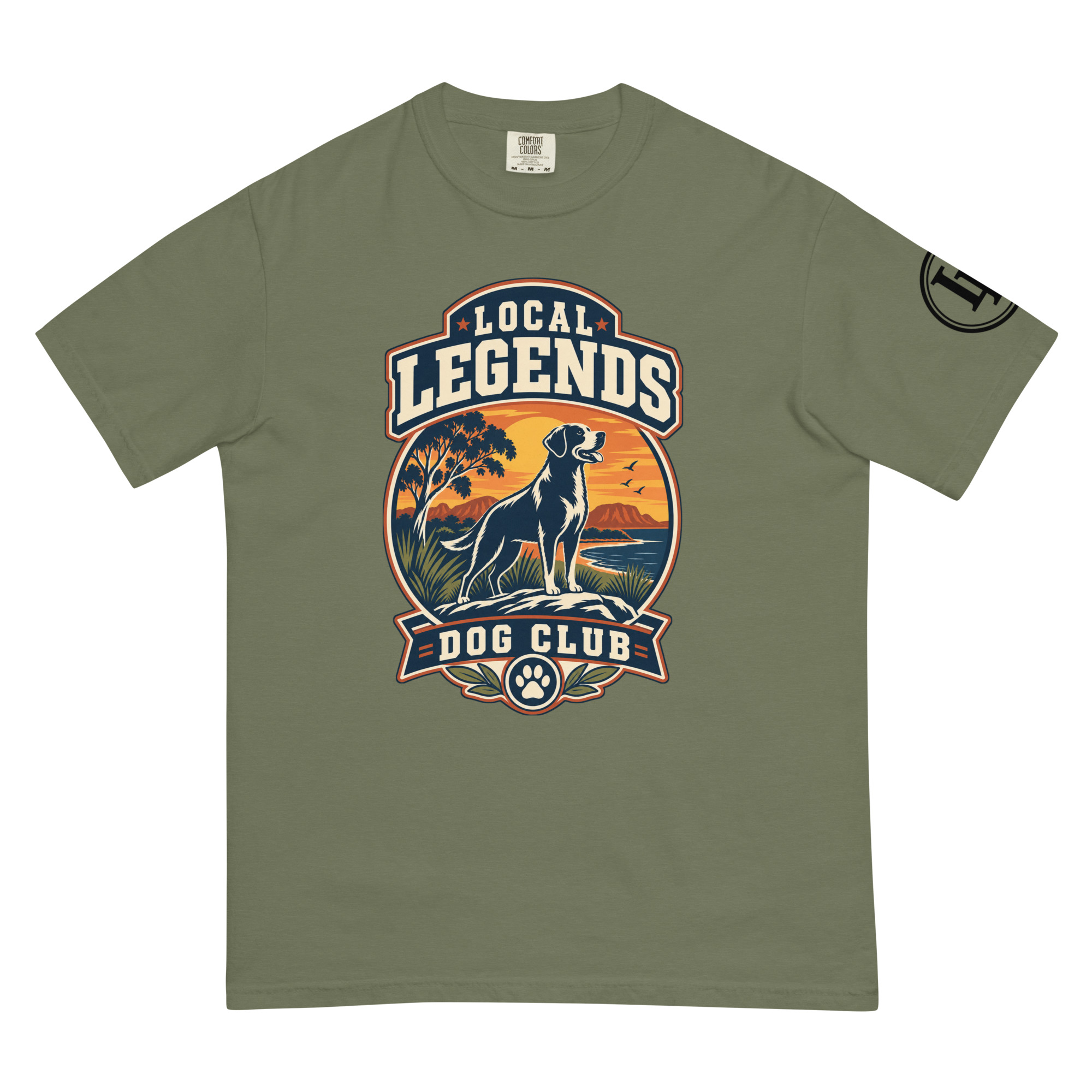 Local Legends Dog Club | Comfort Colors 1717 | Light Master - Image 18