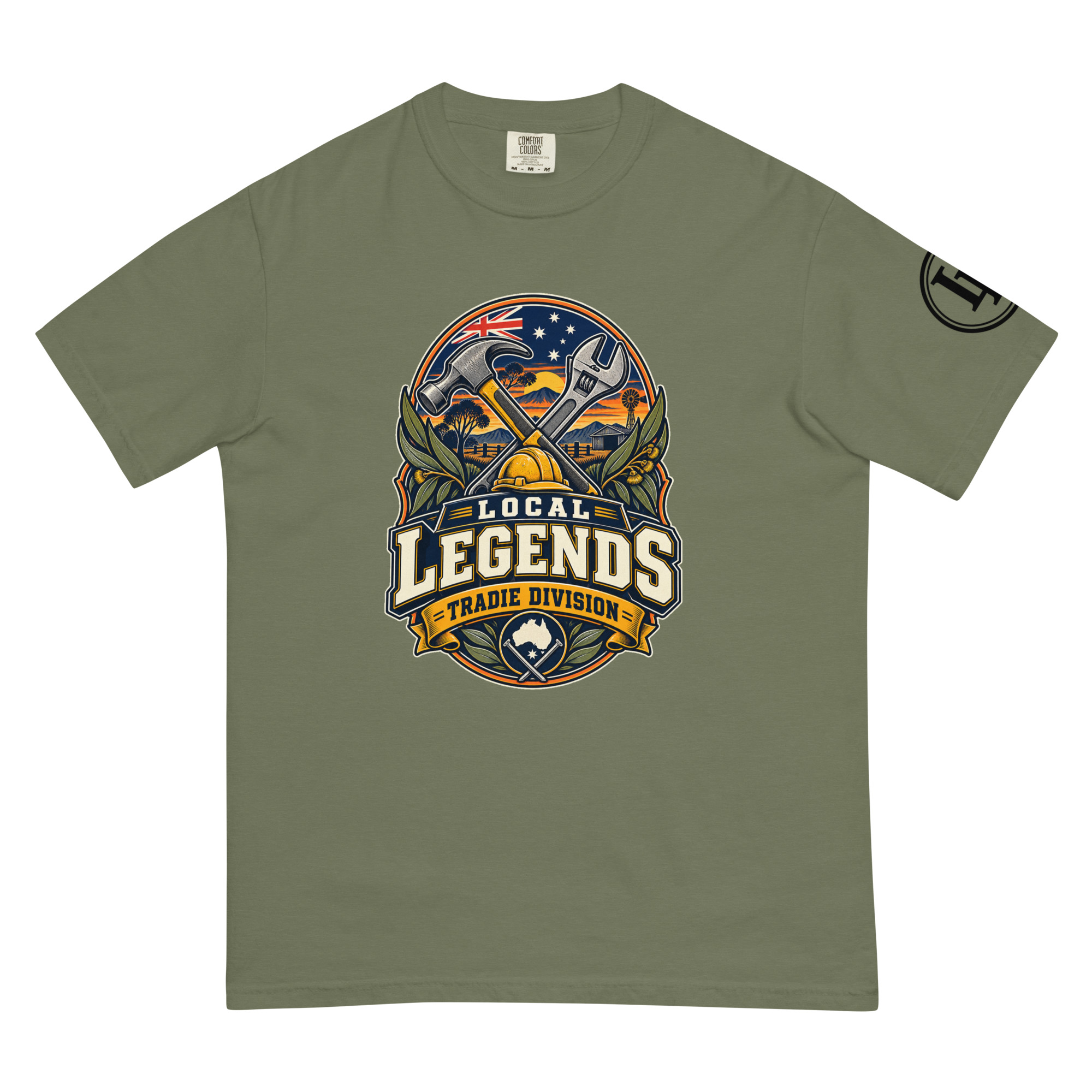 Local Legends Tradie Division | Comfort Colors 1717 | Light Master - Image 18